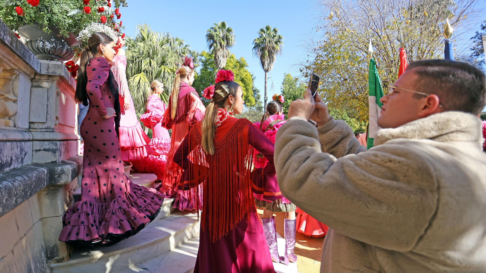 Presentación de la Pasarela Flamenca Tio Pepe 2023 en la REAAE de Jerez