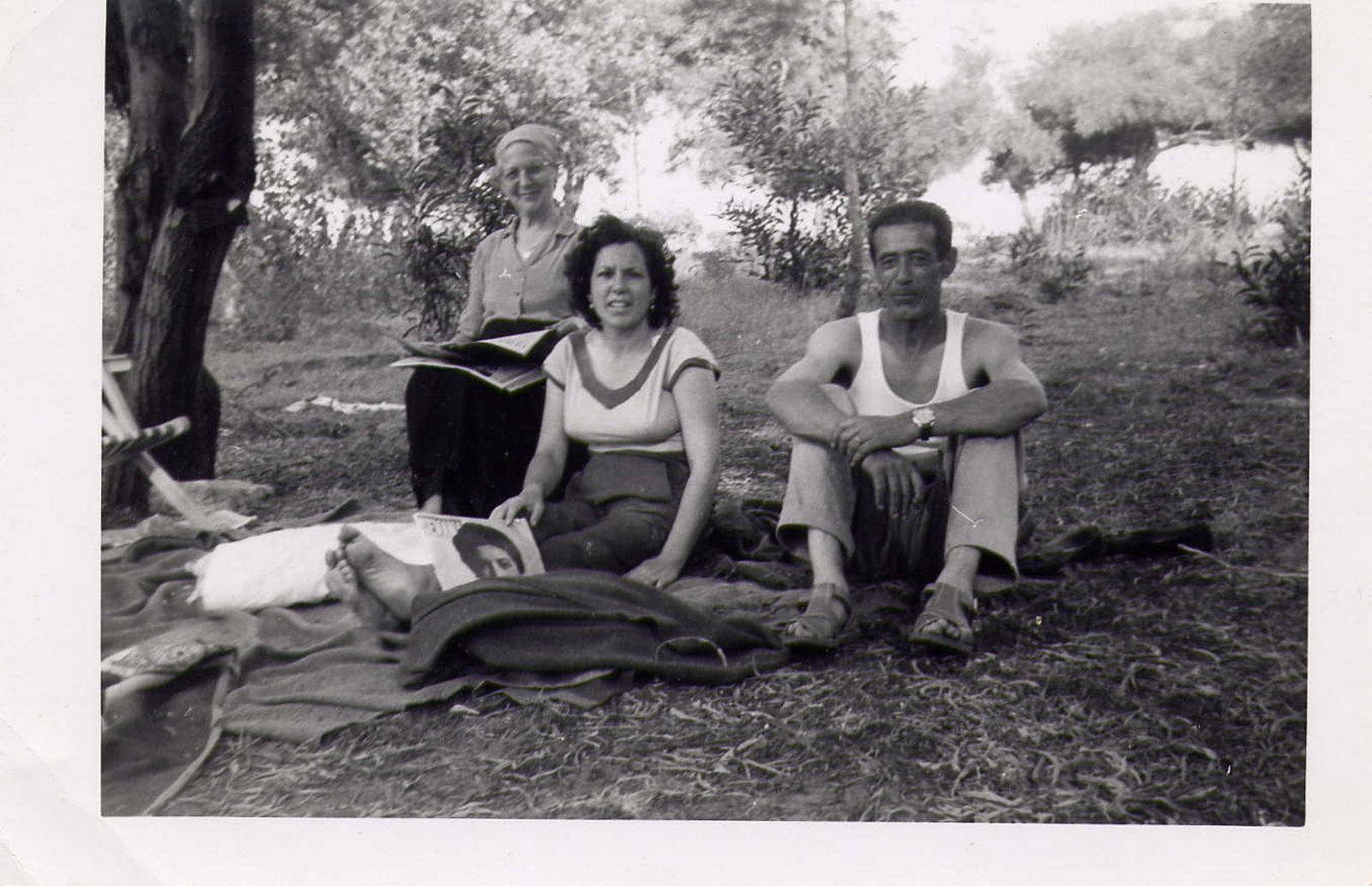 Una imagen de Juan Ruiz del Río, con su mujer Teresa, cuyos descendientes franceses buscan parientes en Villaluenga del Rosario.