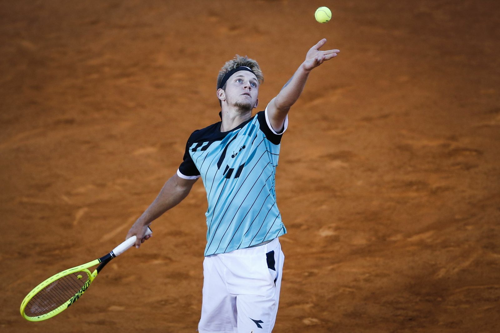 Las fotos de la derrota de Davidovich ante Cuevas