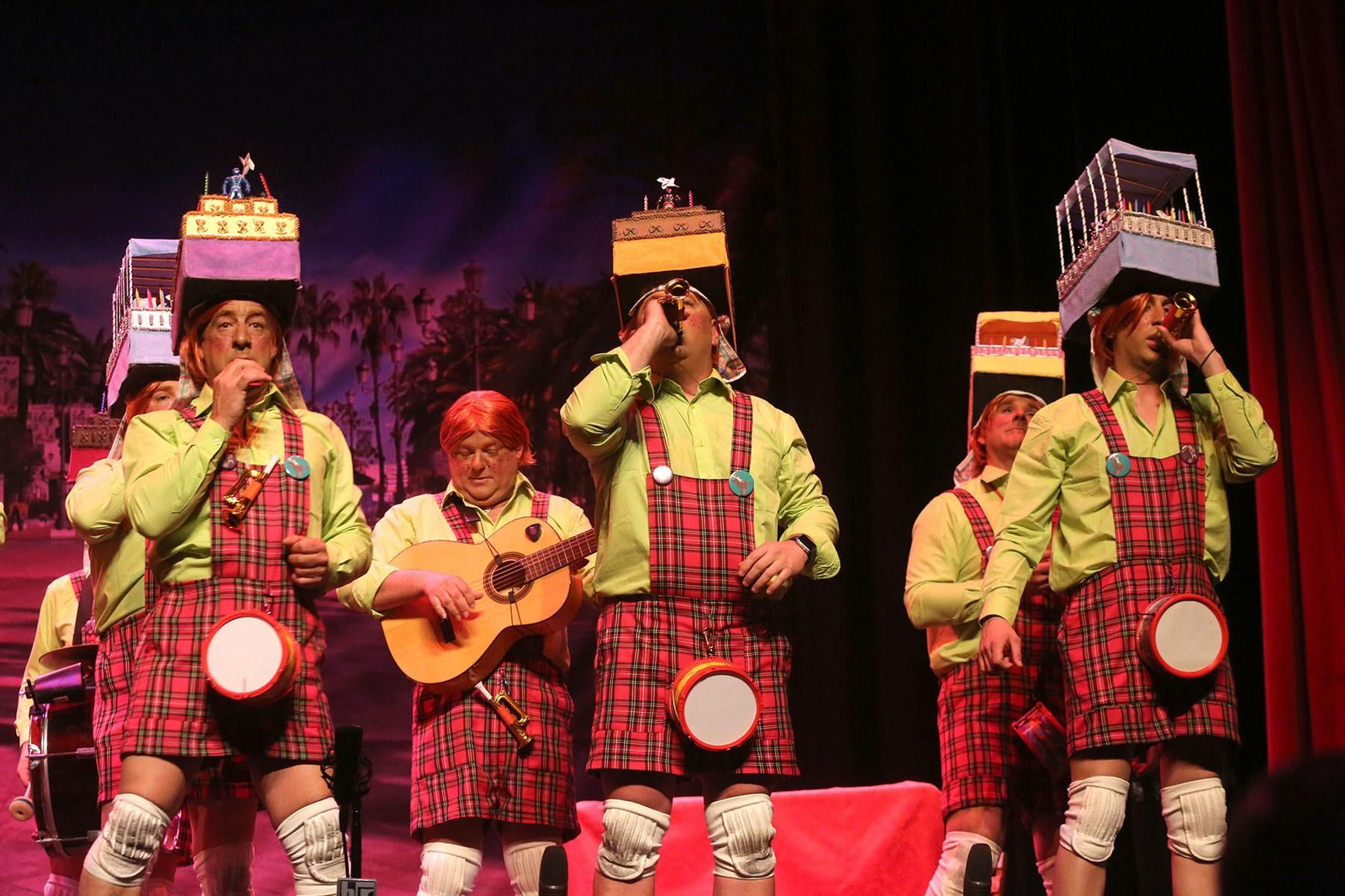Tercer día de preliminares del Carnaval Colombino en imágenes