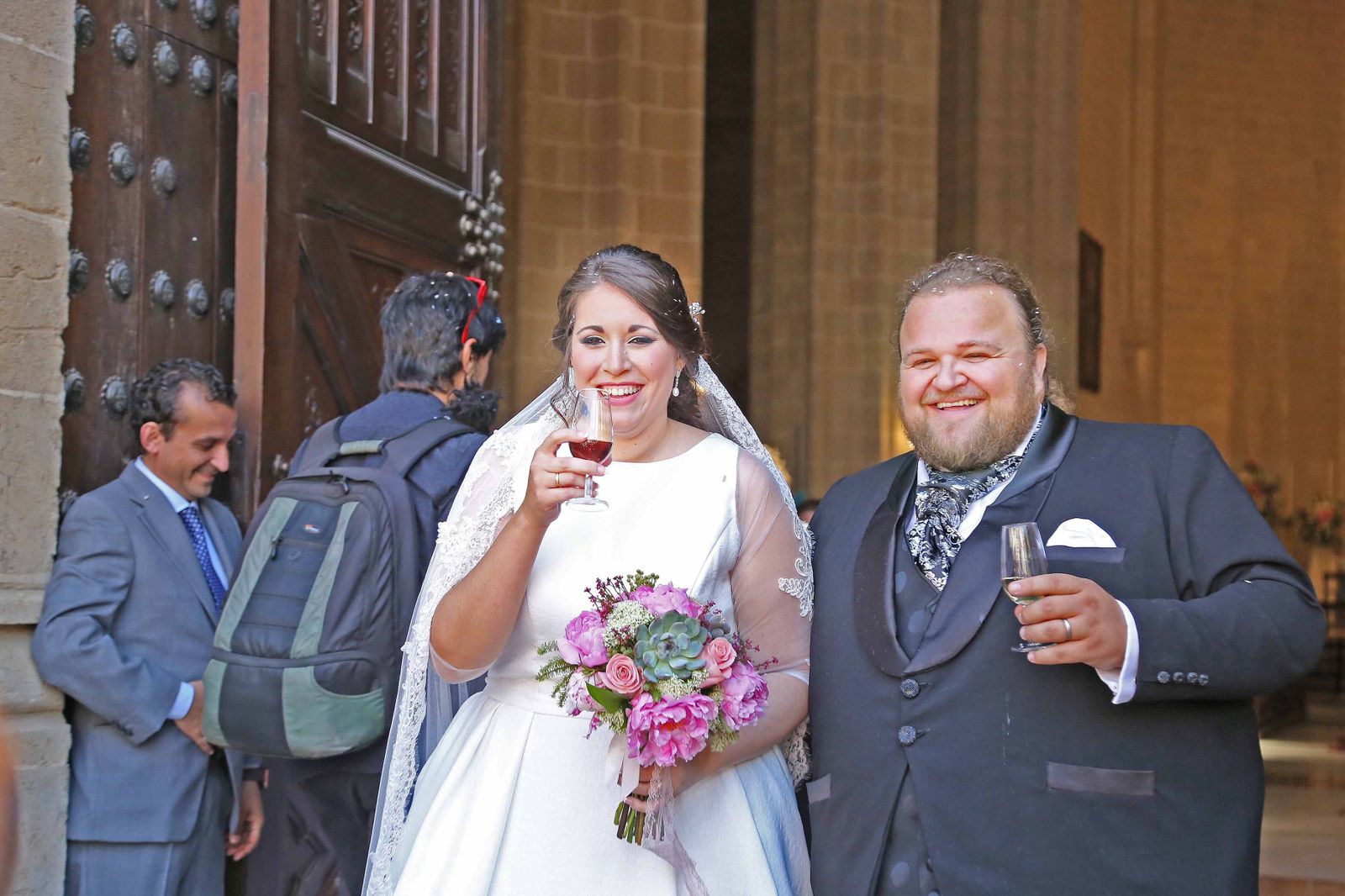 Ezequiel Benítez pasa por la vicaría