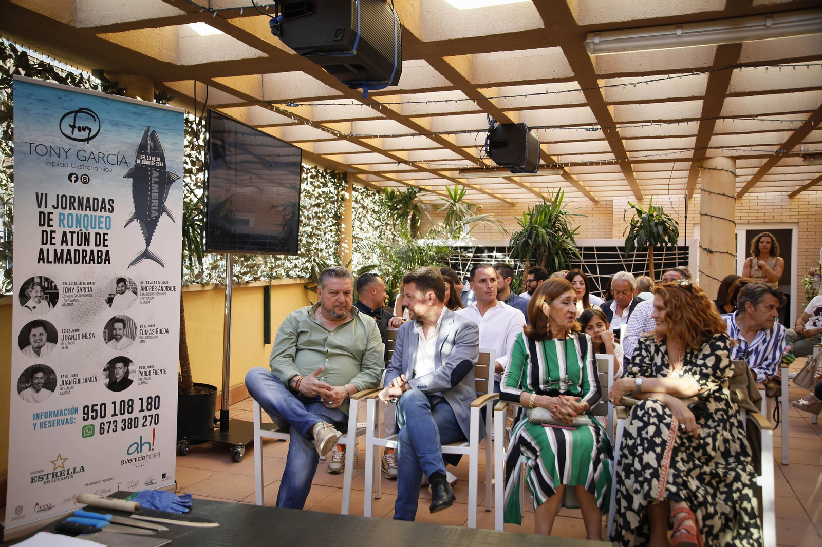 El ronqueo del atún en el Espacio Gatronómico Tony García, en imágenes