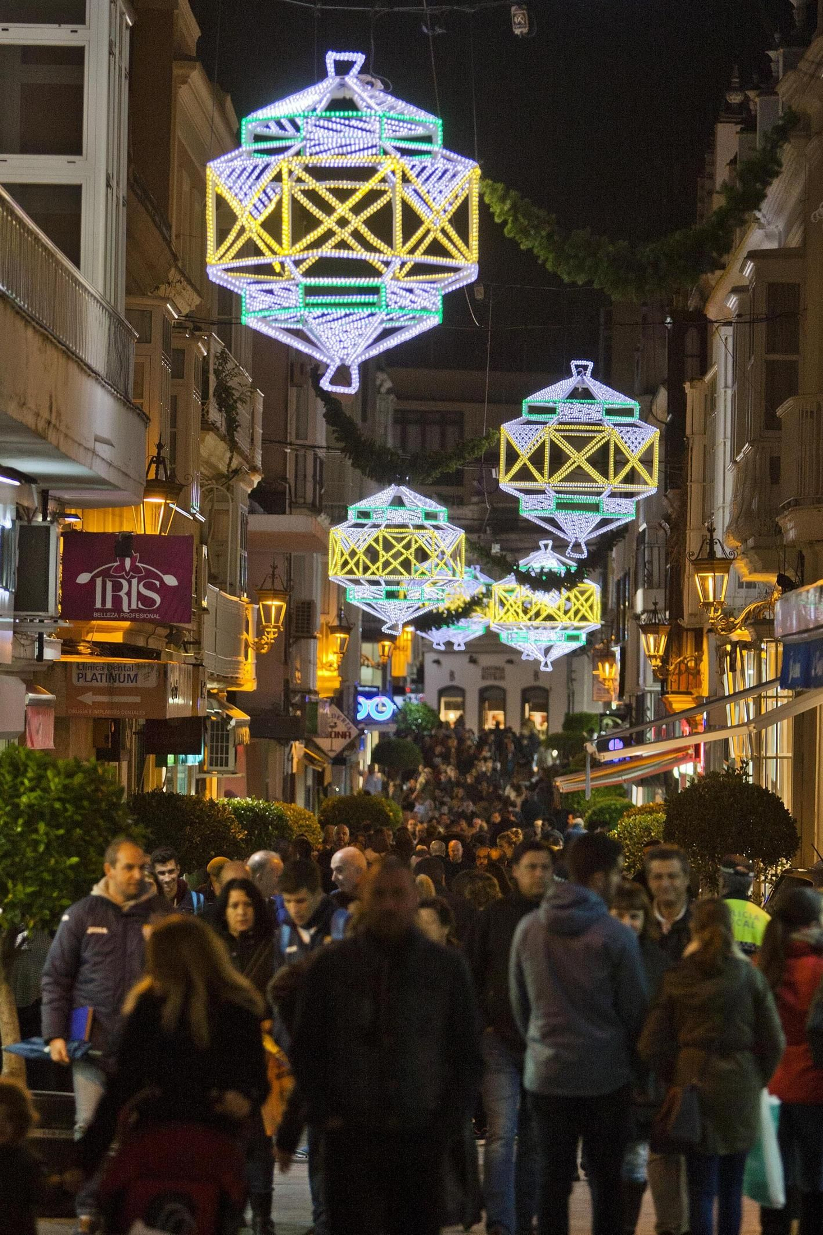 Navidad de 2016: calle Rosario