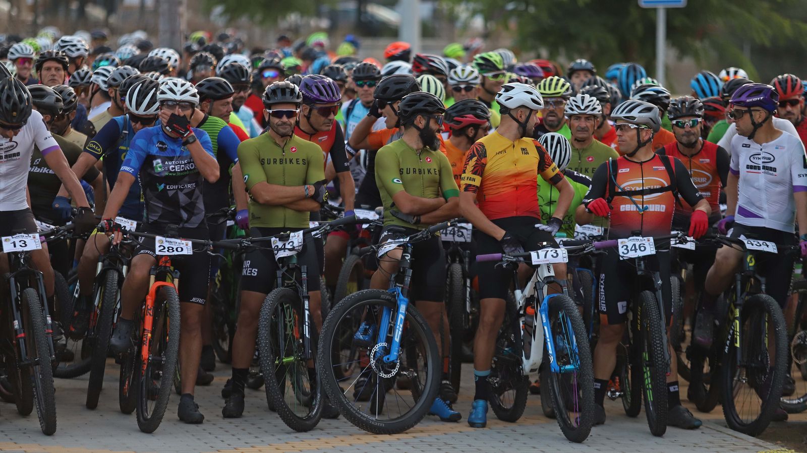 Fotos de la X Maratón MTB Sierra del Arca en la Estación de San Roque
