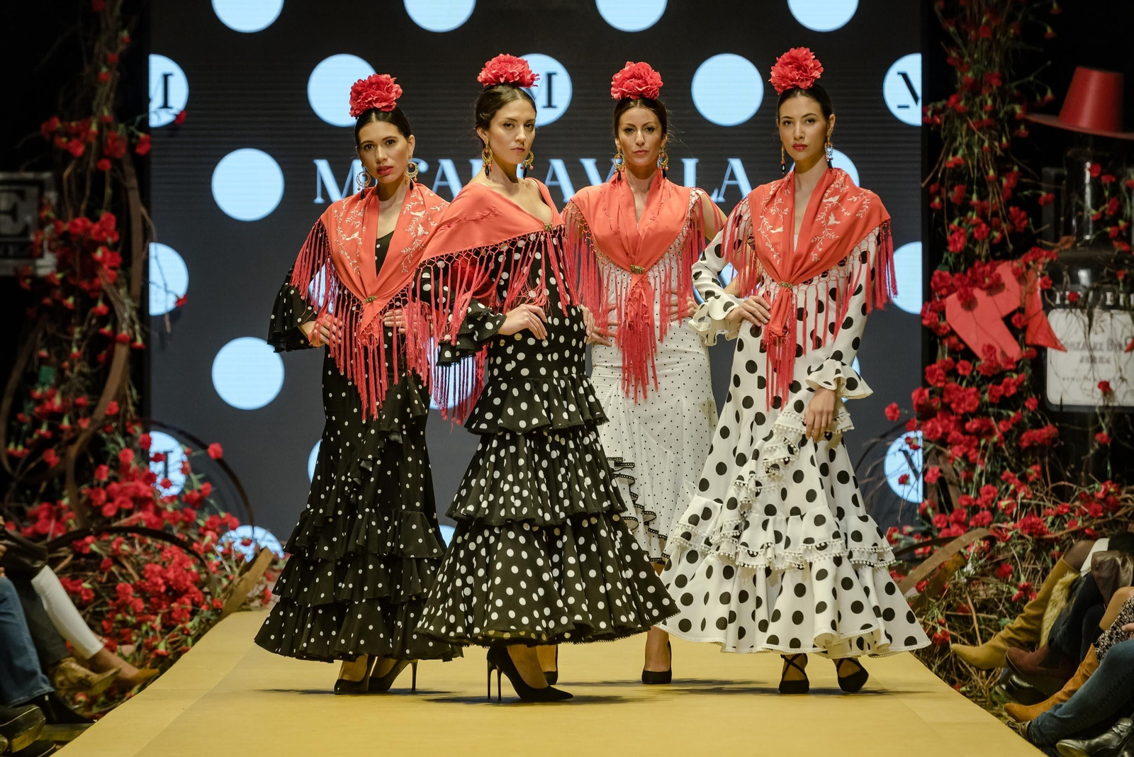 Imágenes de la cuarta jornada de la 'Pasarela Flamenca 2020'