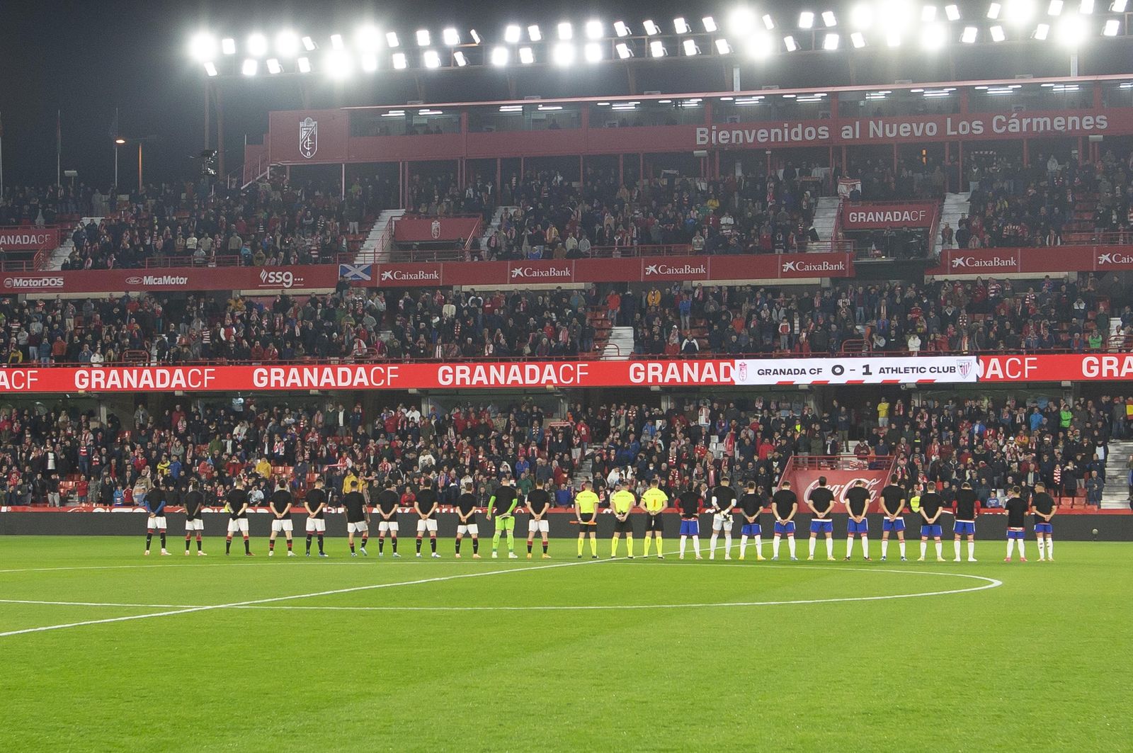 Las imágenes del partido entre el Granada CF y Athletic Club