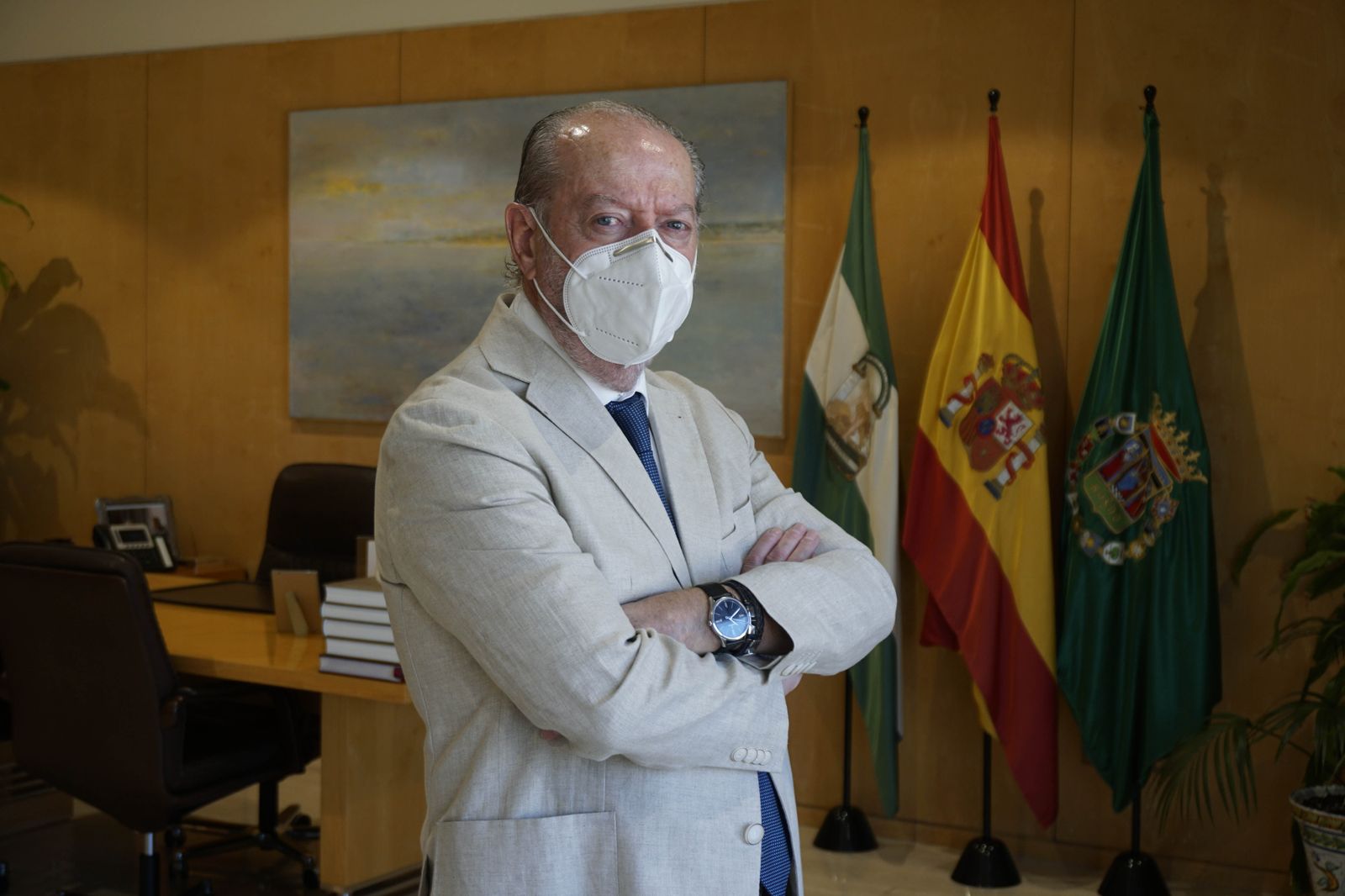 El presidente de la Diputación de Sevilla, Fernando Rodríguez Villalobos.