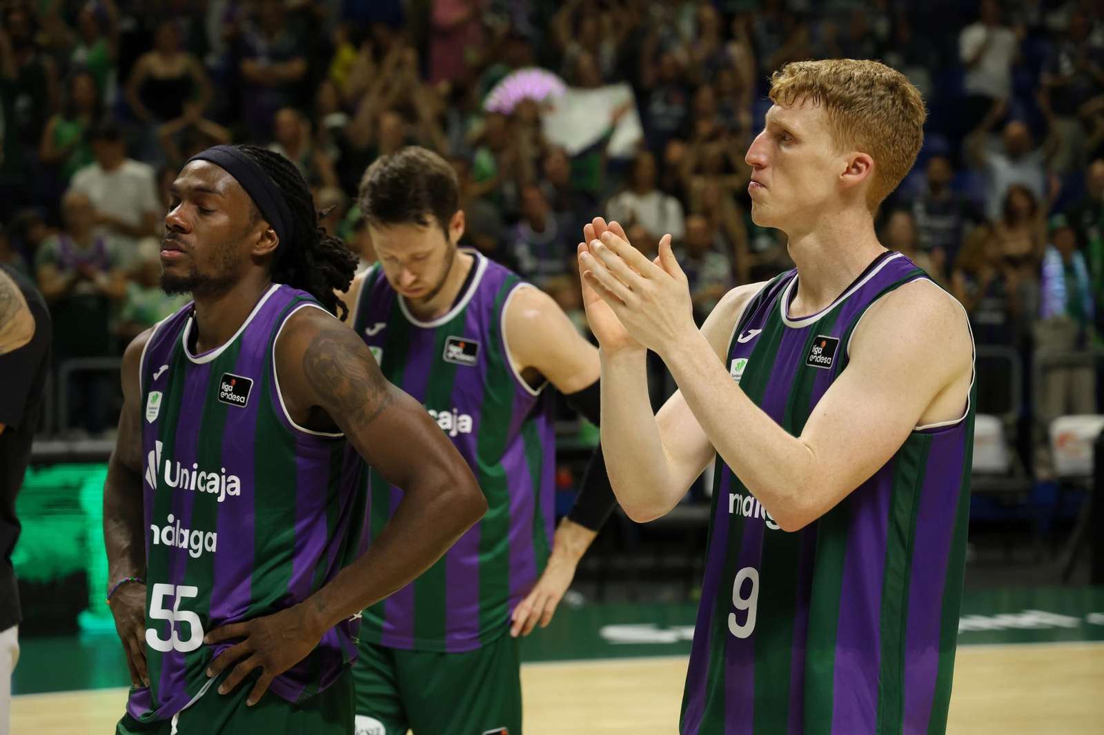 El Unicaja-Real Madrid, en fotos