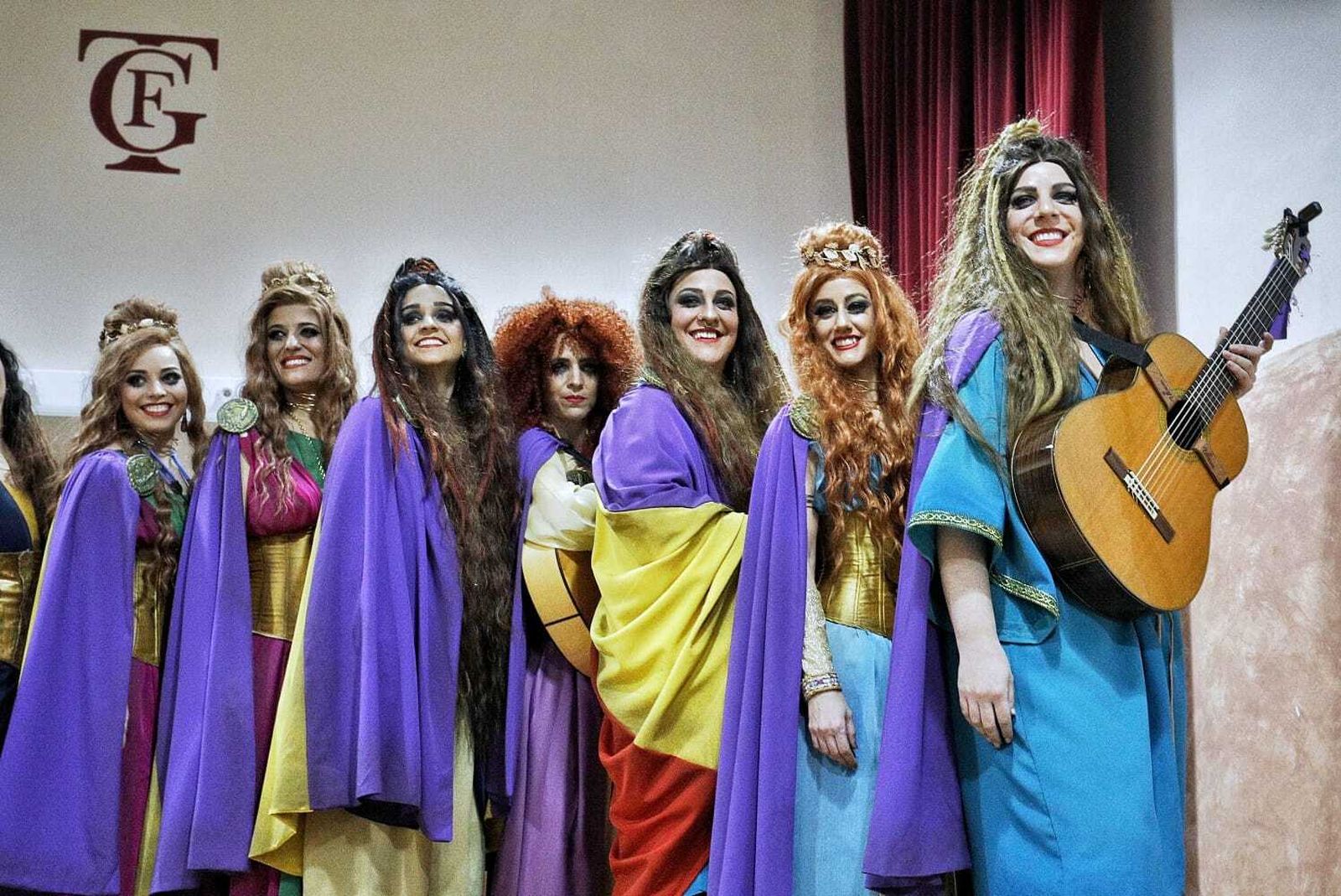 Comparsa 'Las musas'