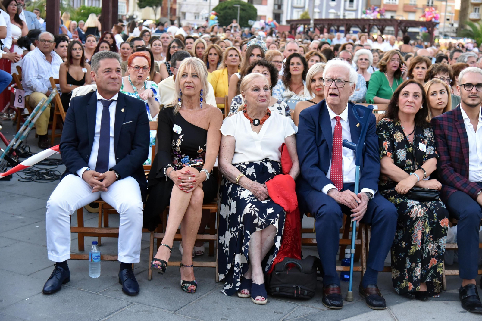 Imágenes del acto de coronación en La Línea