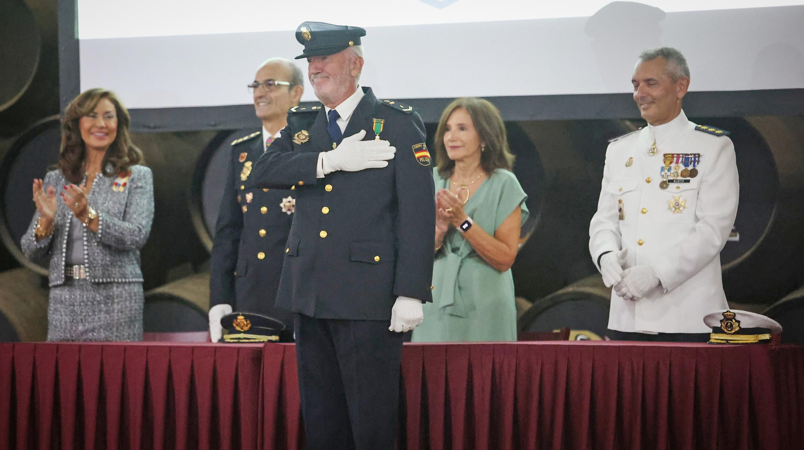 La Policía Nacional de Jerez celebra el día de su Patrón La Policía Nacional de Jerez celebra el día de su Patrón