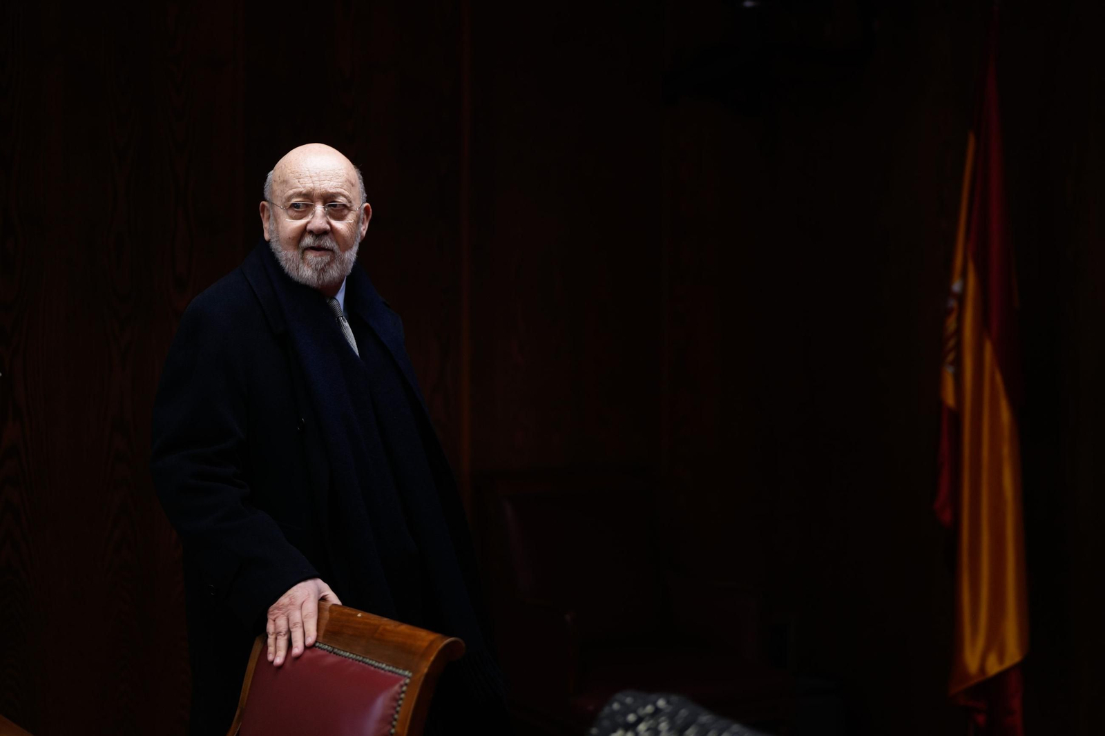 El presidente del CIS, José Félix Tezanos, comparece en la comisión de investigación del Senado sobre el insitituto demoscópico.