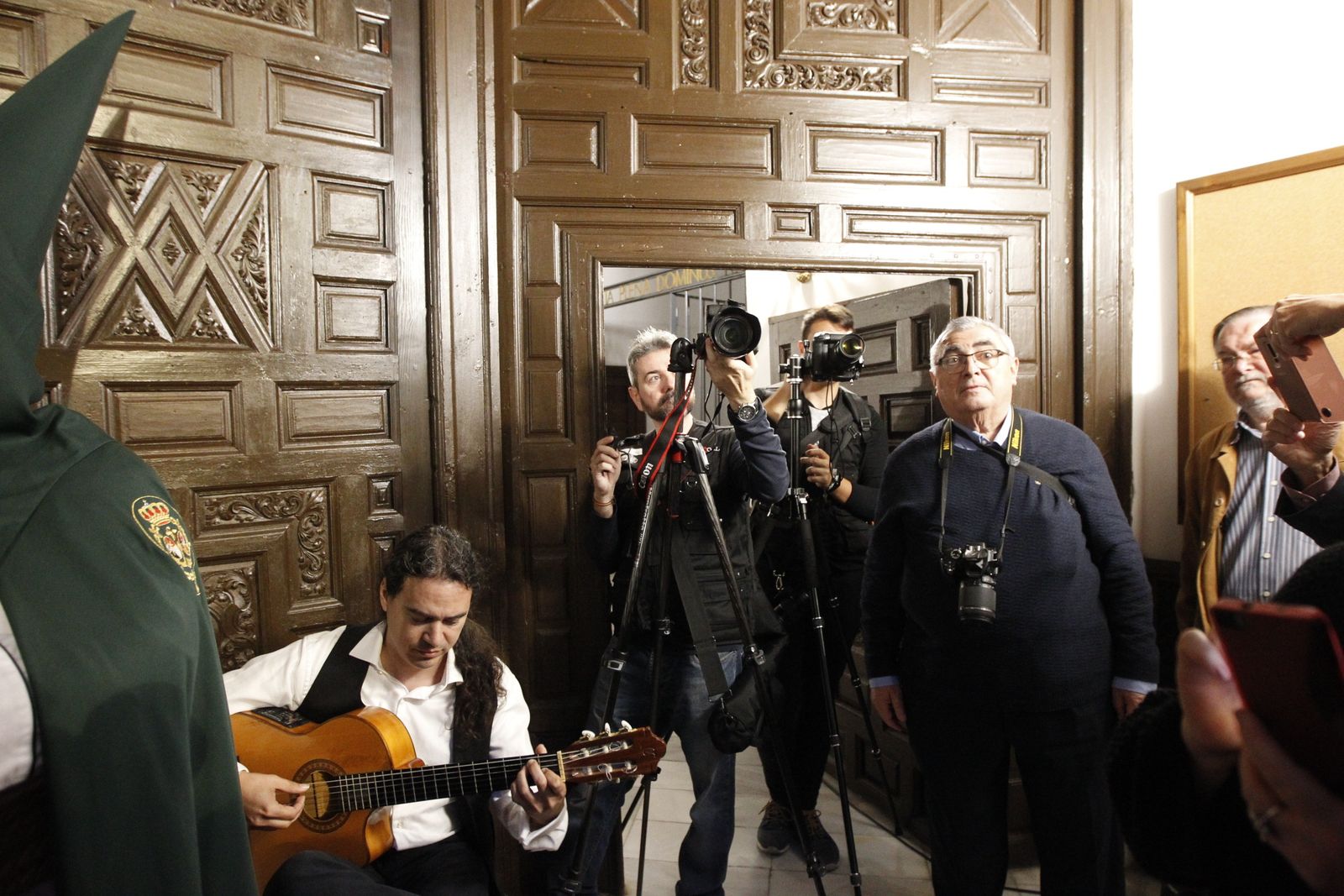 Imágenes de la Procesión de Estudiantes. Semana Santa Almería 2019