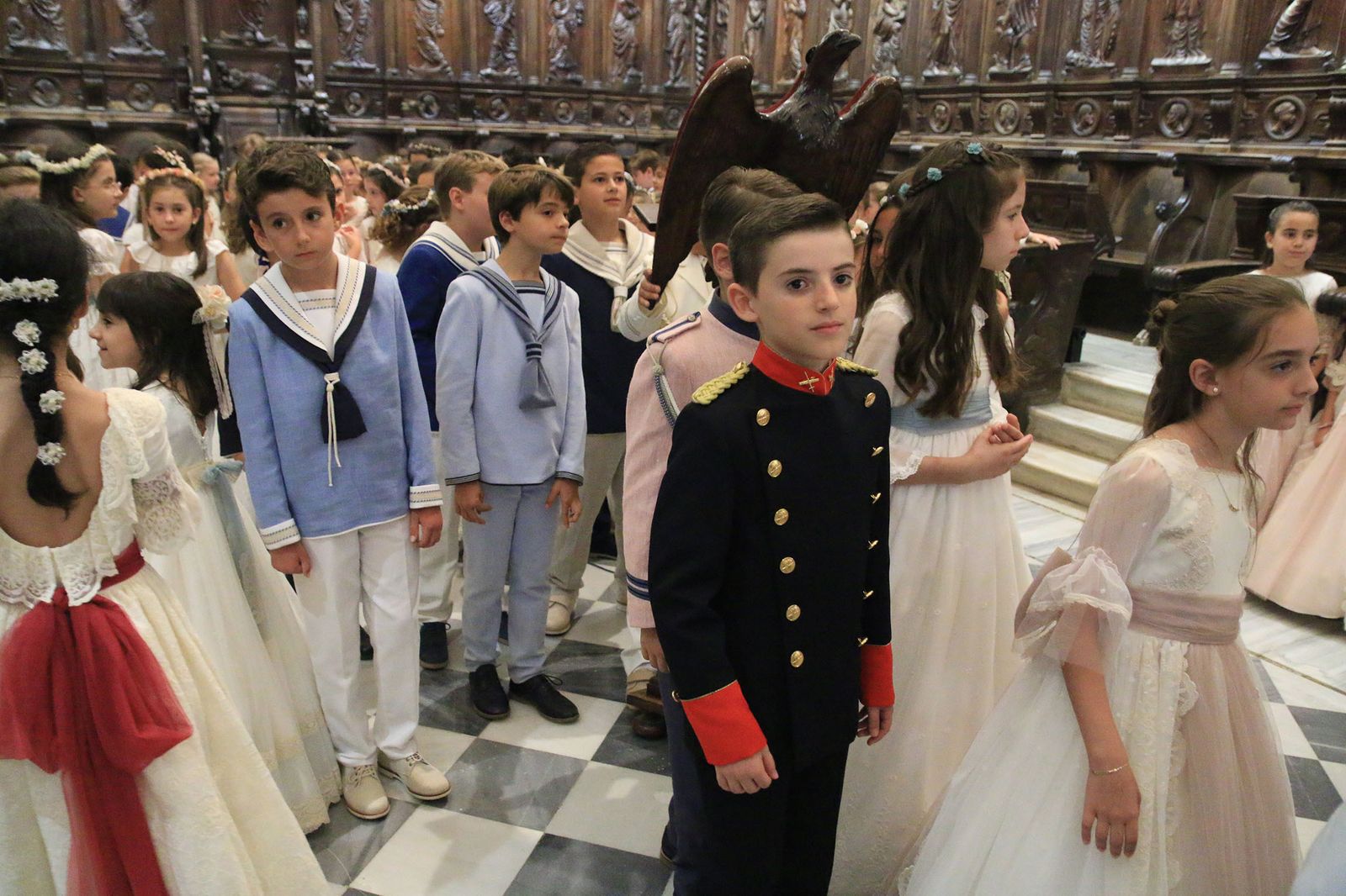 Las imágenes de la procesión del Corpus en Almería