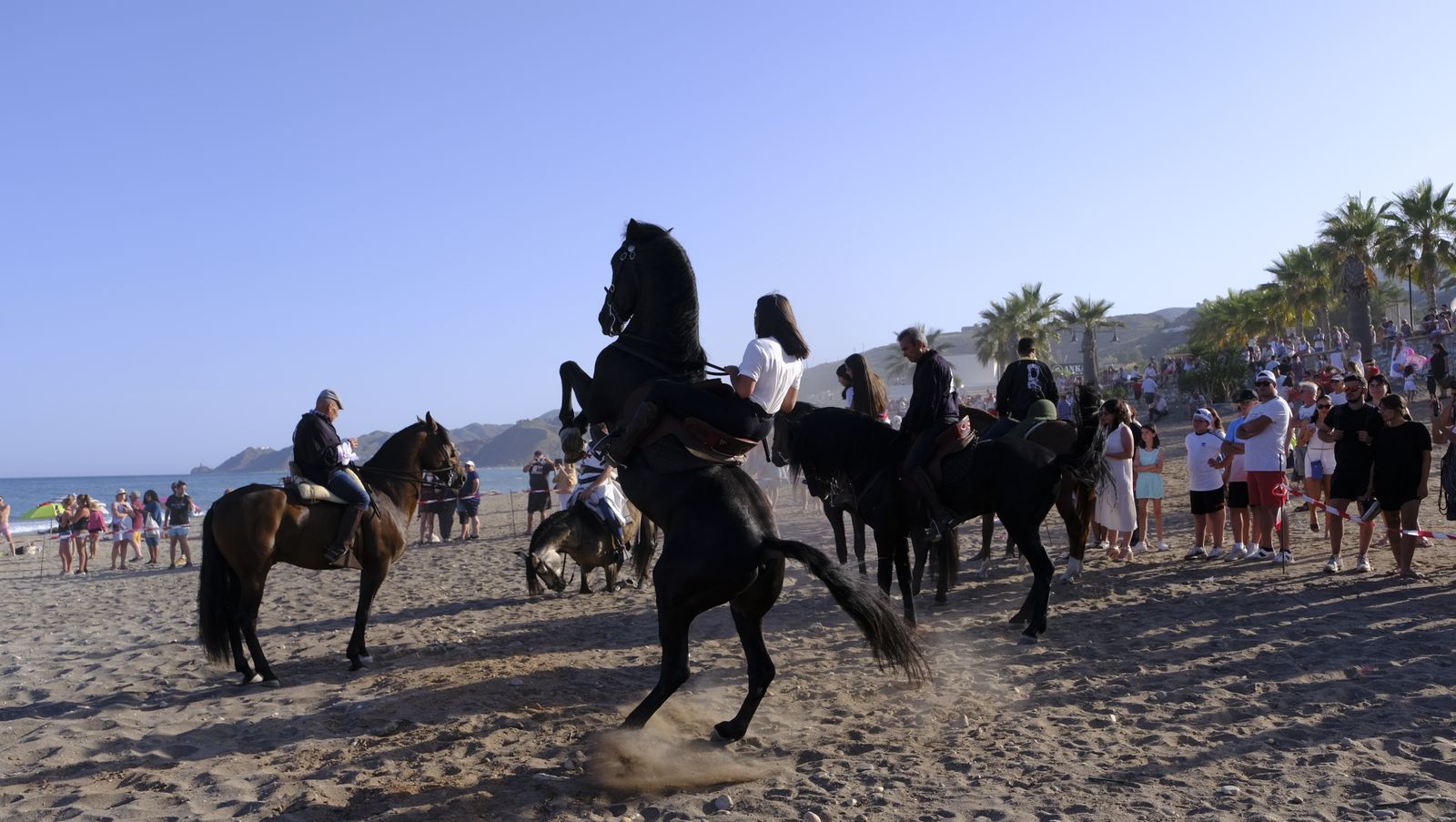Imágenes del Torneo Medieval en la Playa del Lance. Moros y Cristianos de Mojácar