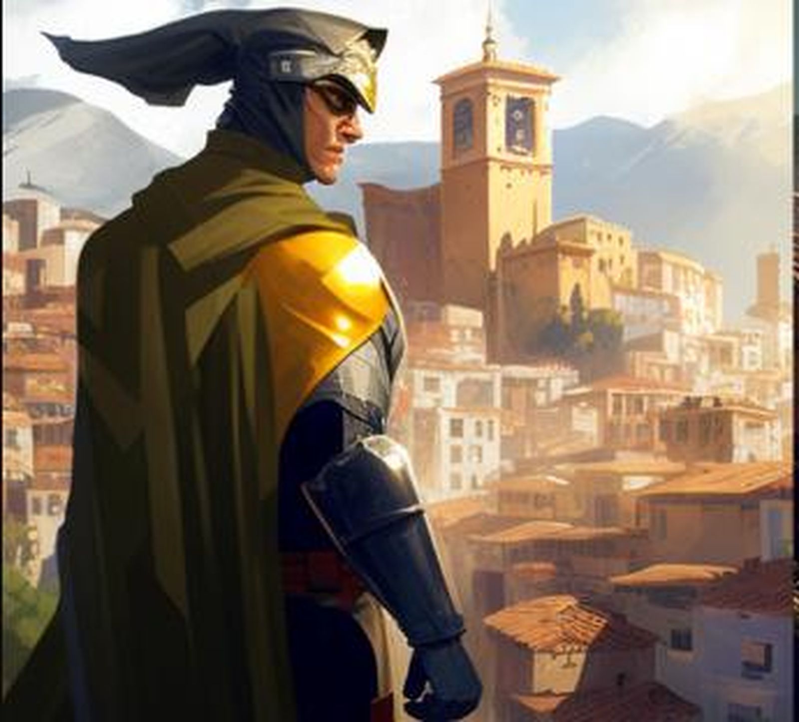 Las provincias andaluzas como superhéroes