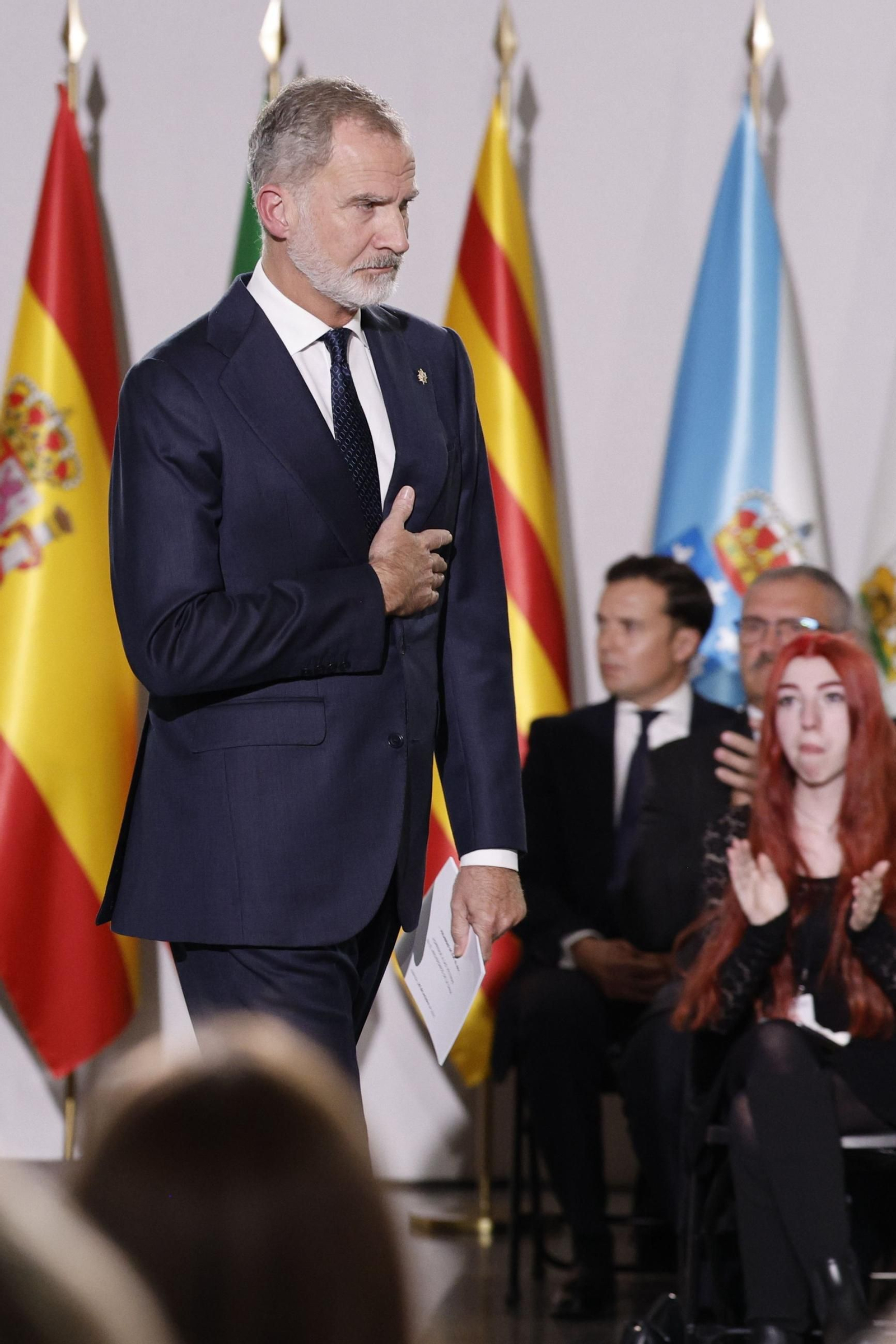 Las fotos del funeral de Estado a las víctimas de la dana en Valencia