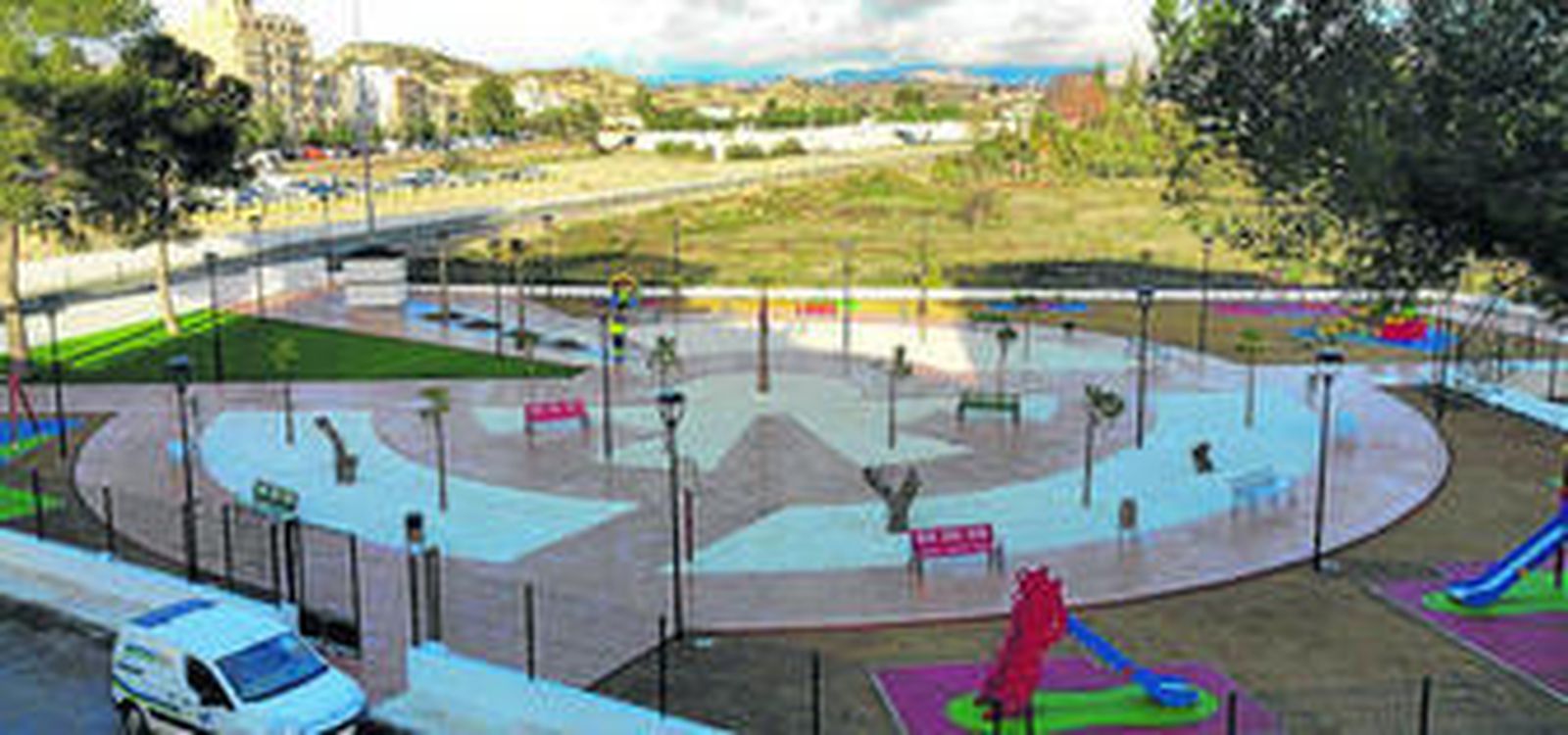 Este parque es un sitio muy emblemático en el municipio.