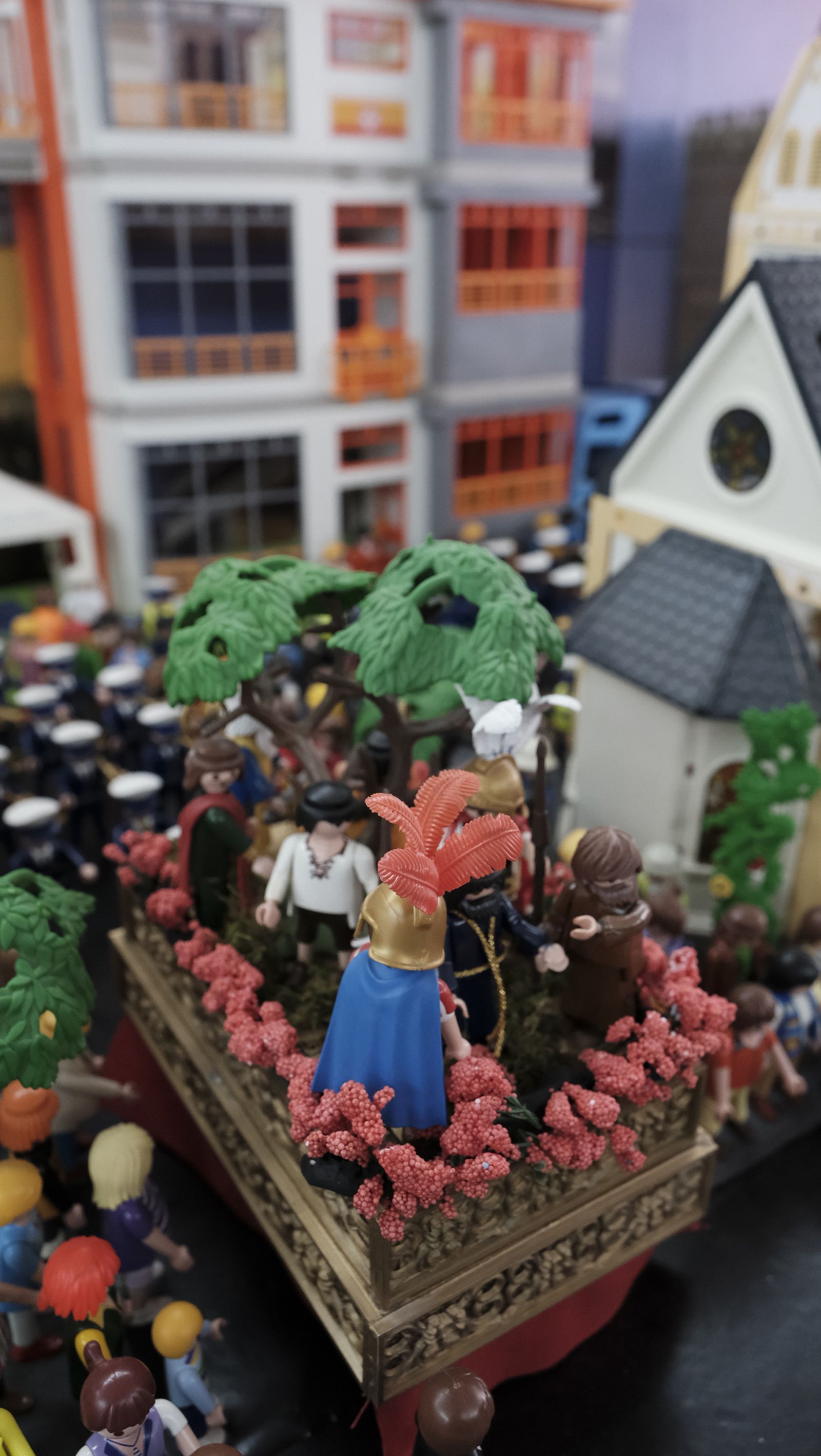 Inauguración de la exposición de playmobil de semana santa de Almería