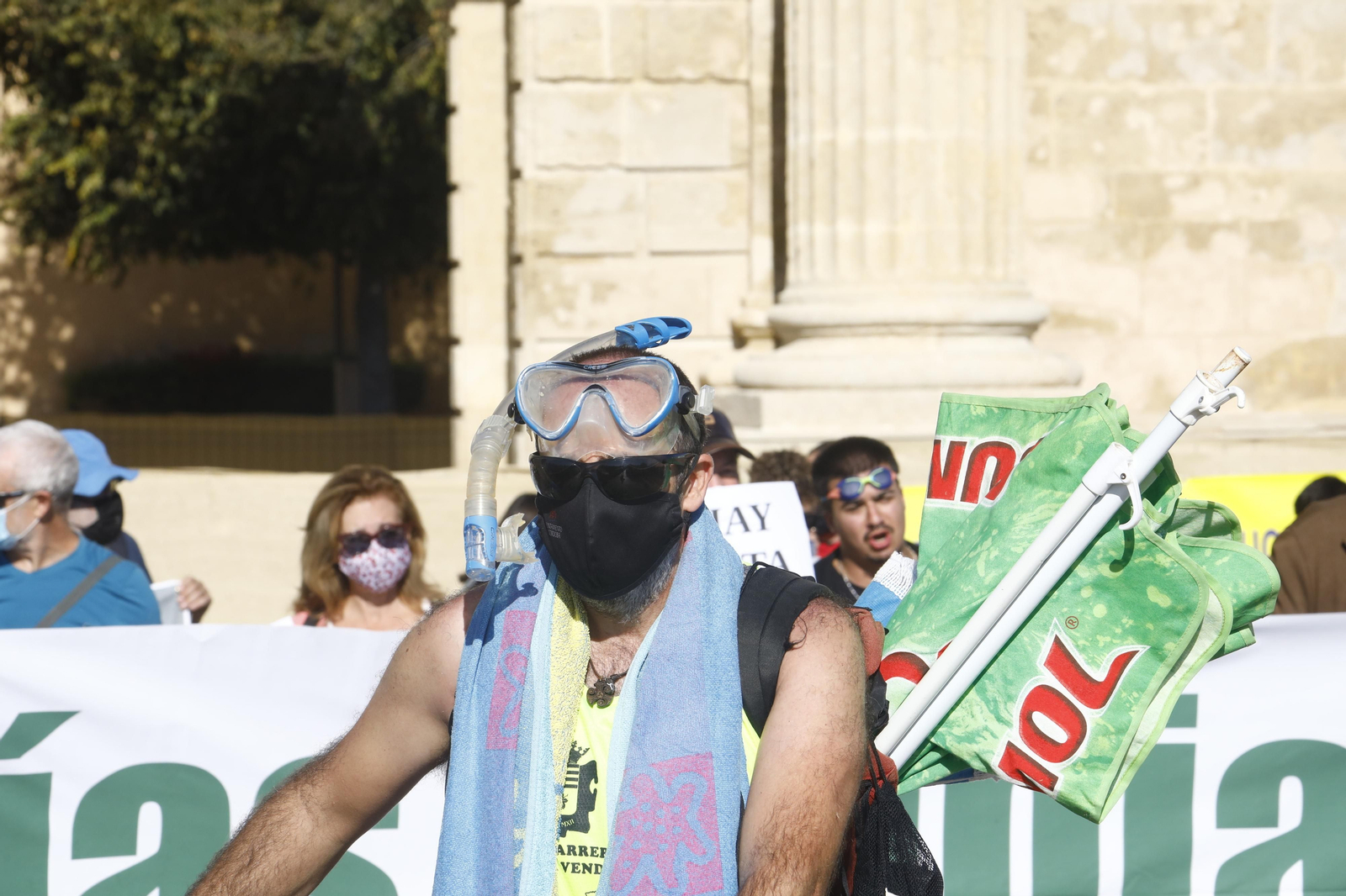Así ha sido la manifestación por el clima en Córdoba