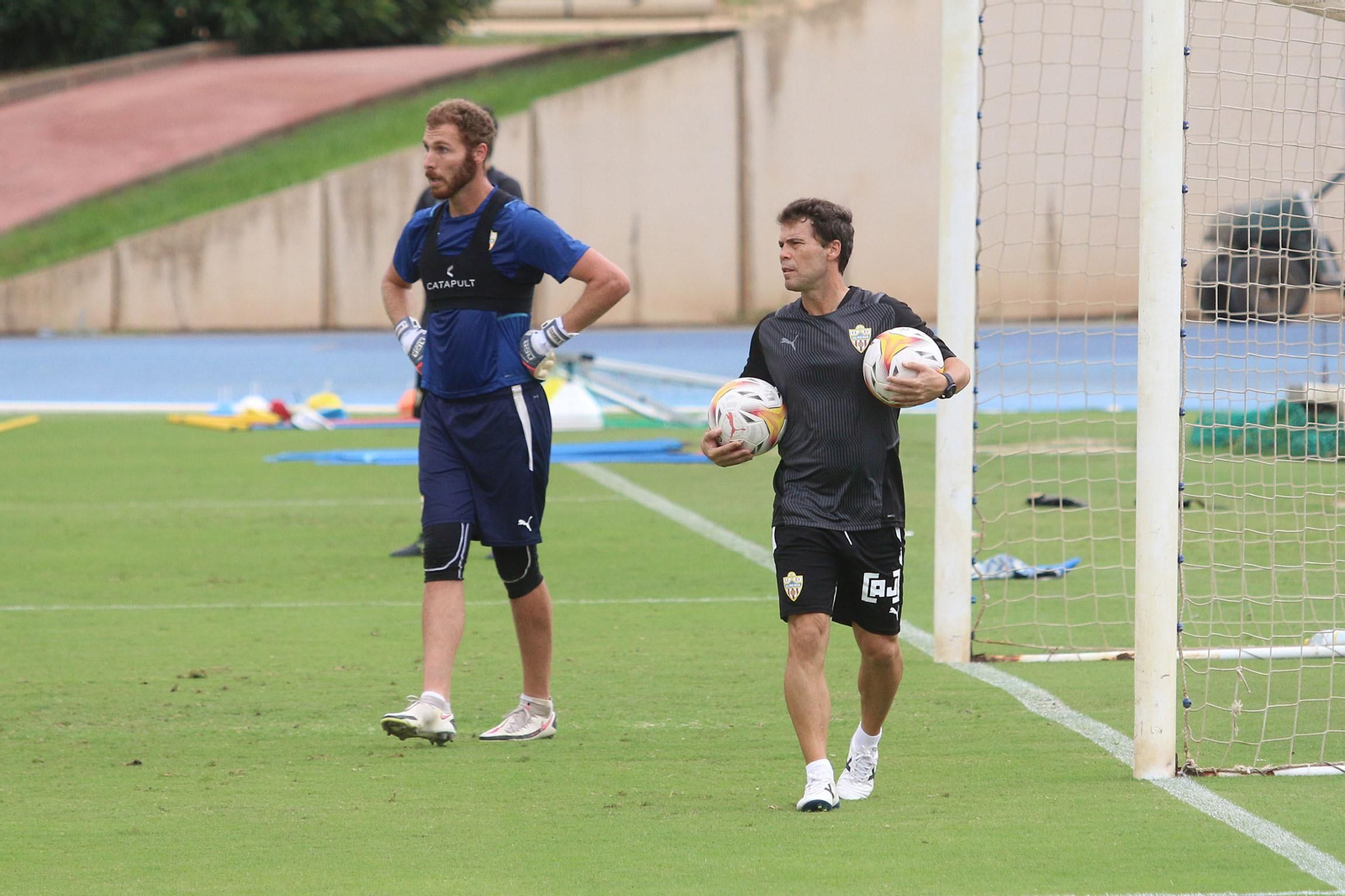 Fotogalería del entrenamiento de la UD Almería del miércoles 11 de agosto
