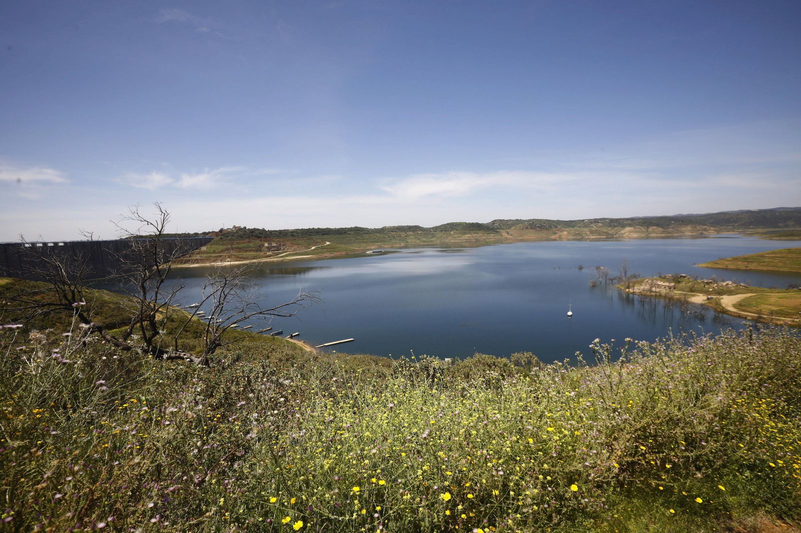 Pantano de La Breña II, en Almodóvar del Río.