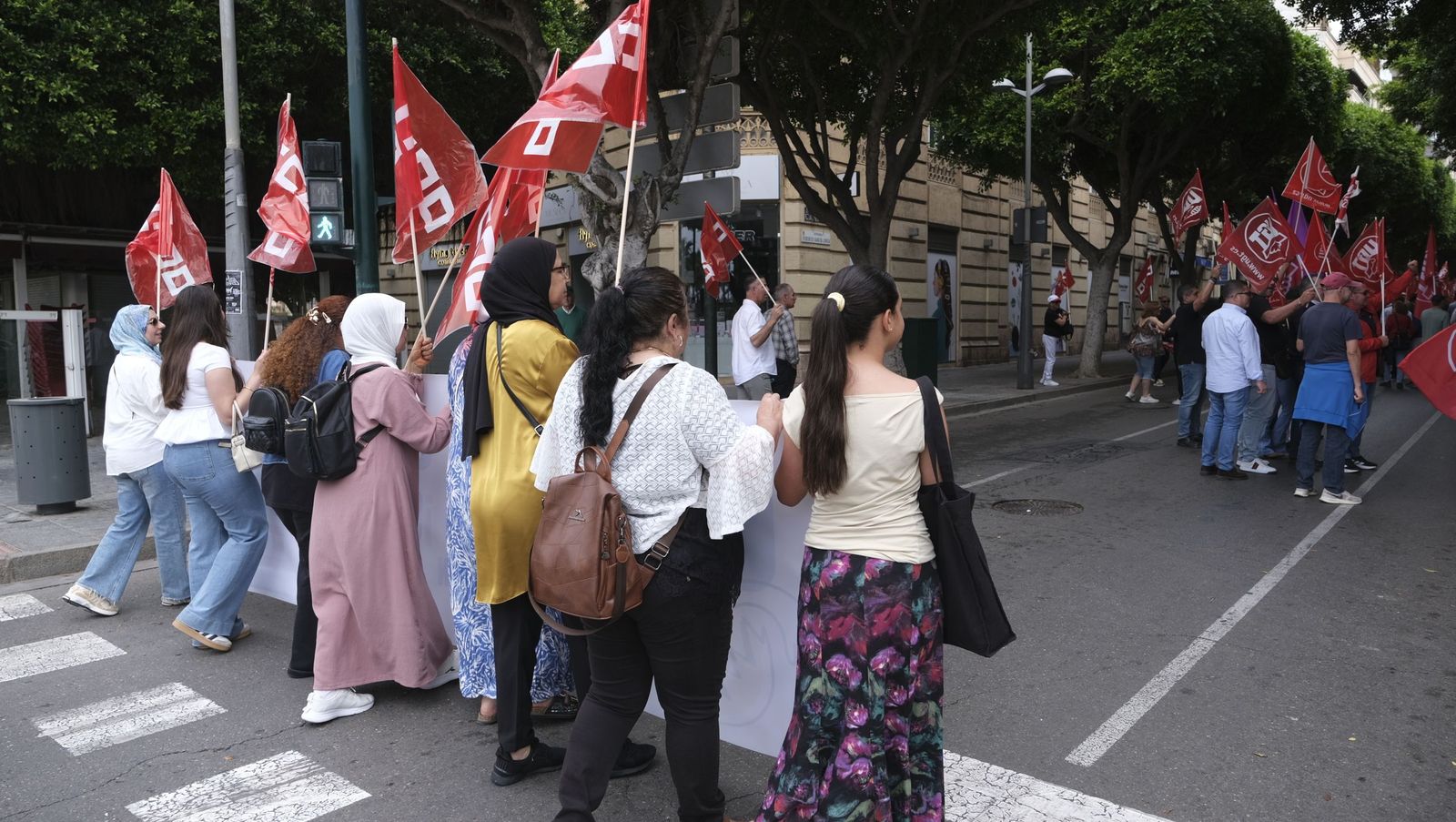 En defensa de los trabajadores: las imágenes de la manifestación del 1 ...