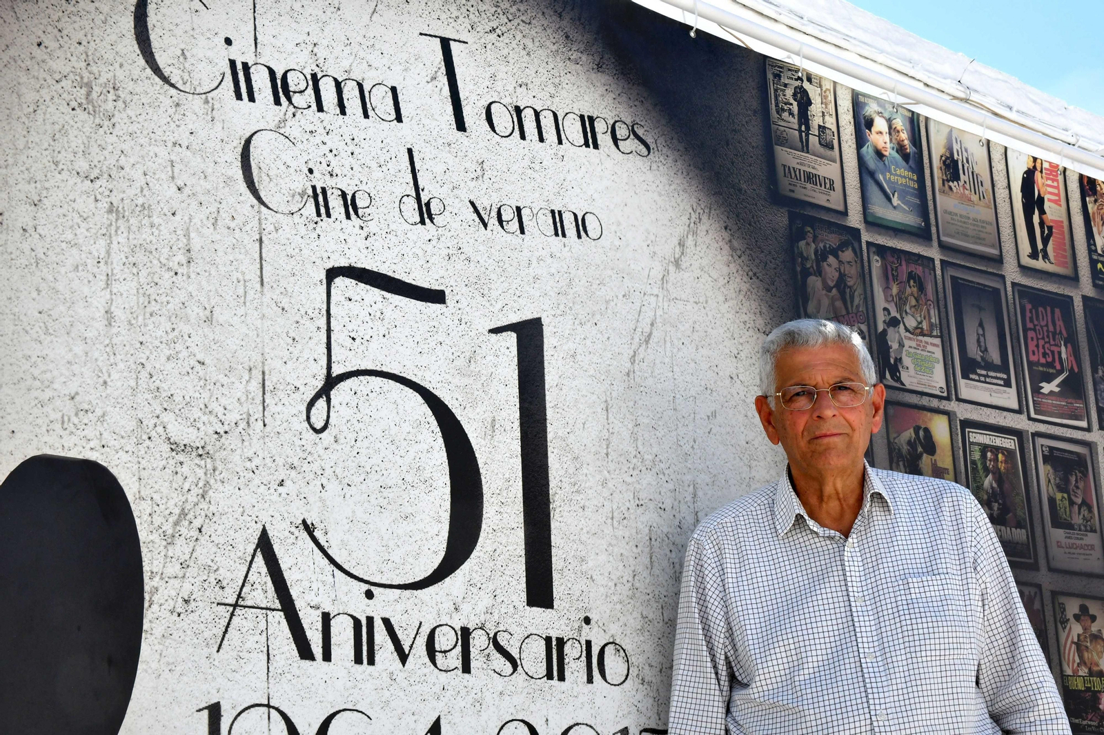 El promotor de Cinema Tomares, el tomareño Rafael Cansino.