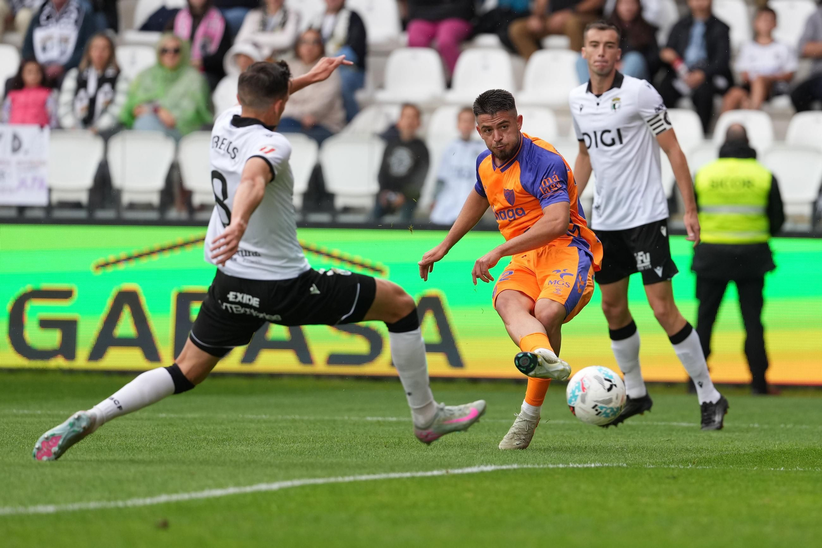 Las fotos del Burgos-Málaga CF
