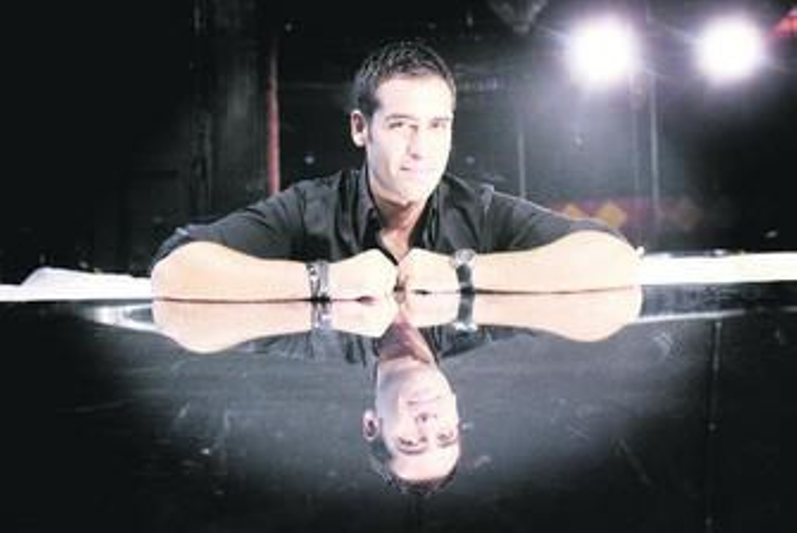 Ismael Jordi, fotografiado hace unos días en un descanso de los ensayos en el Teatro Villamarta, donde prepara el homenaje a Kraus.