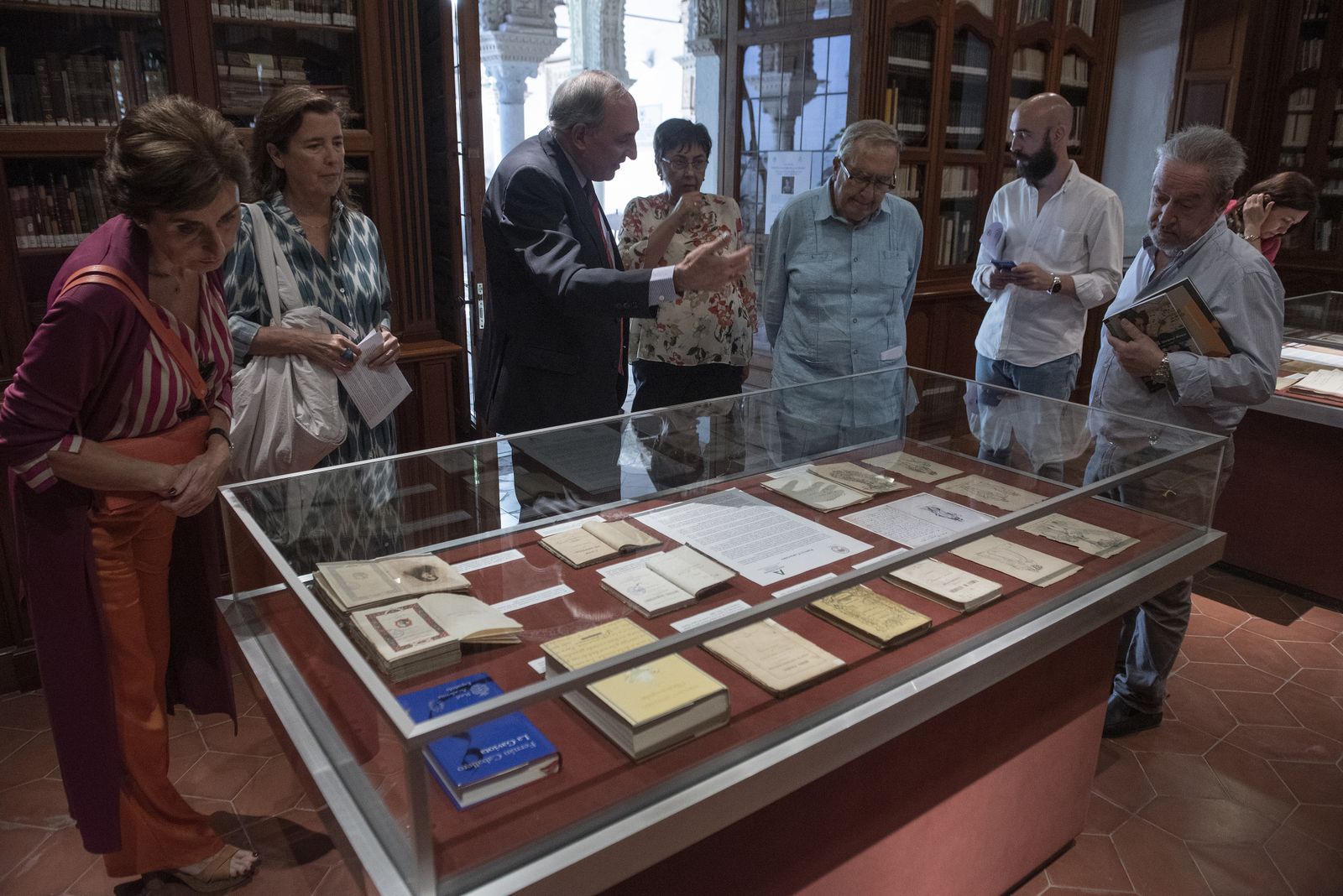 Las imágenes de la Inauguración de la exposición sobre Fernán Caballero