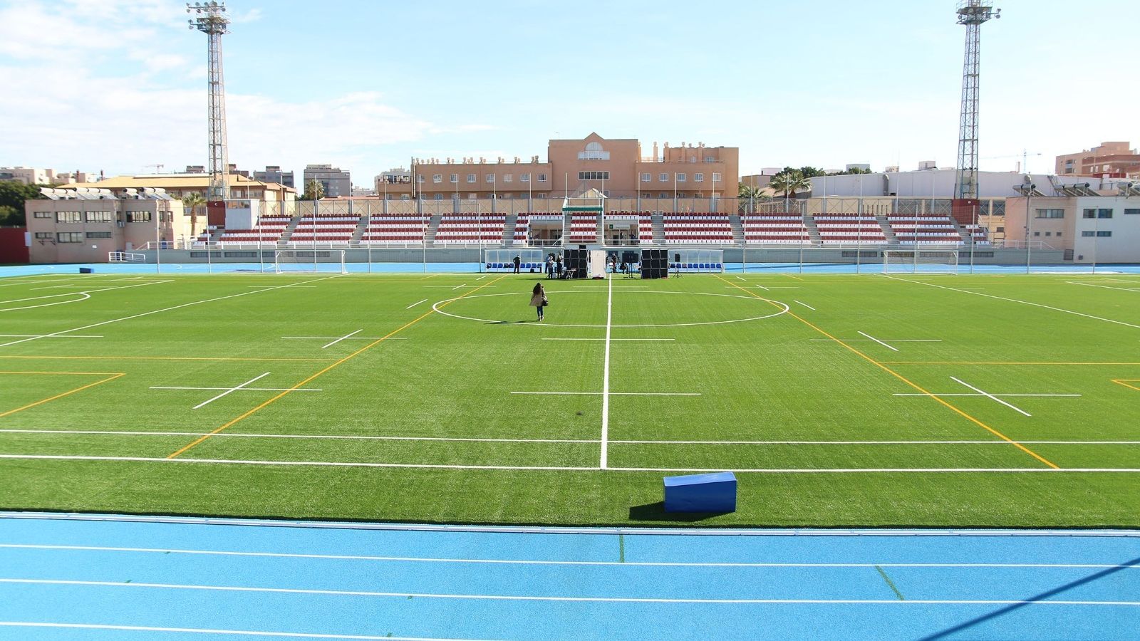 Aspecto general del estadio tras la remodelación