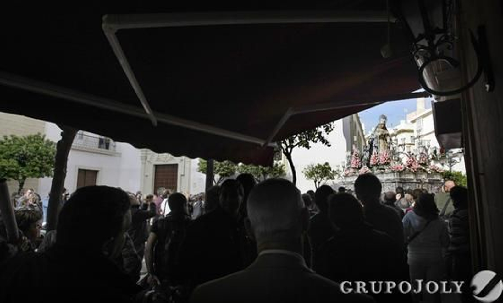 Salida procesional de Jesús Caído. 

Foto: Julio Gonzalez