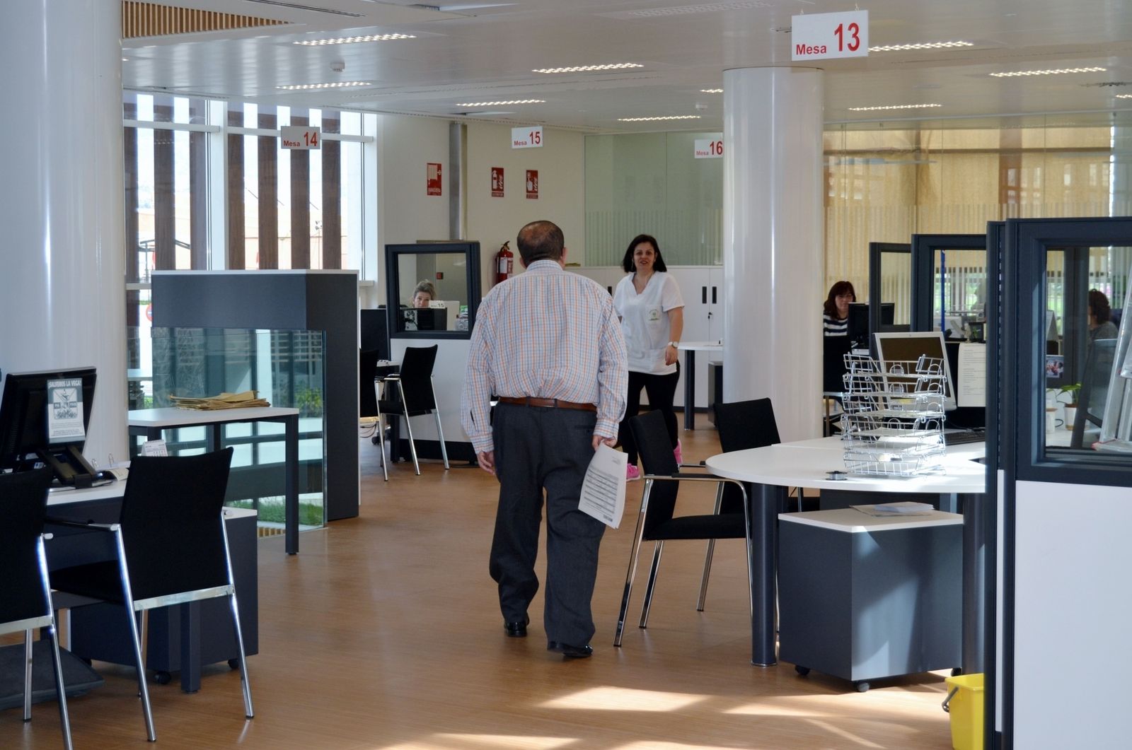 Interior del nuevo centro.