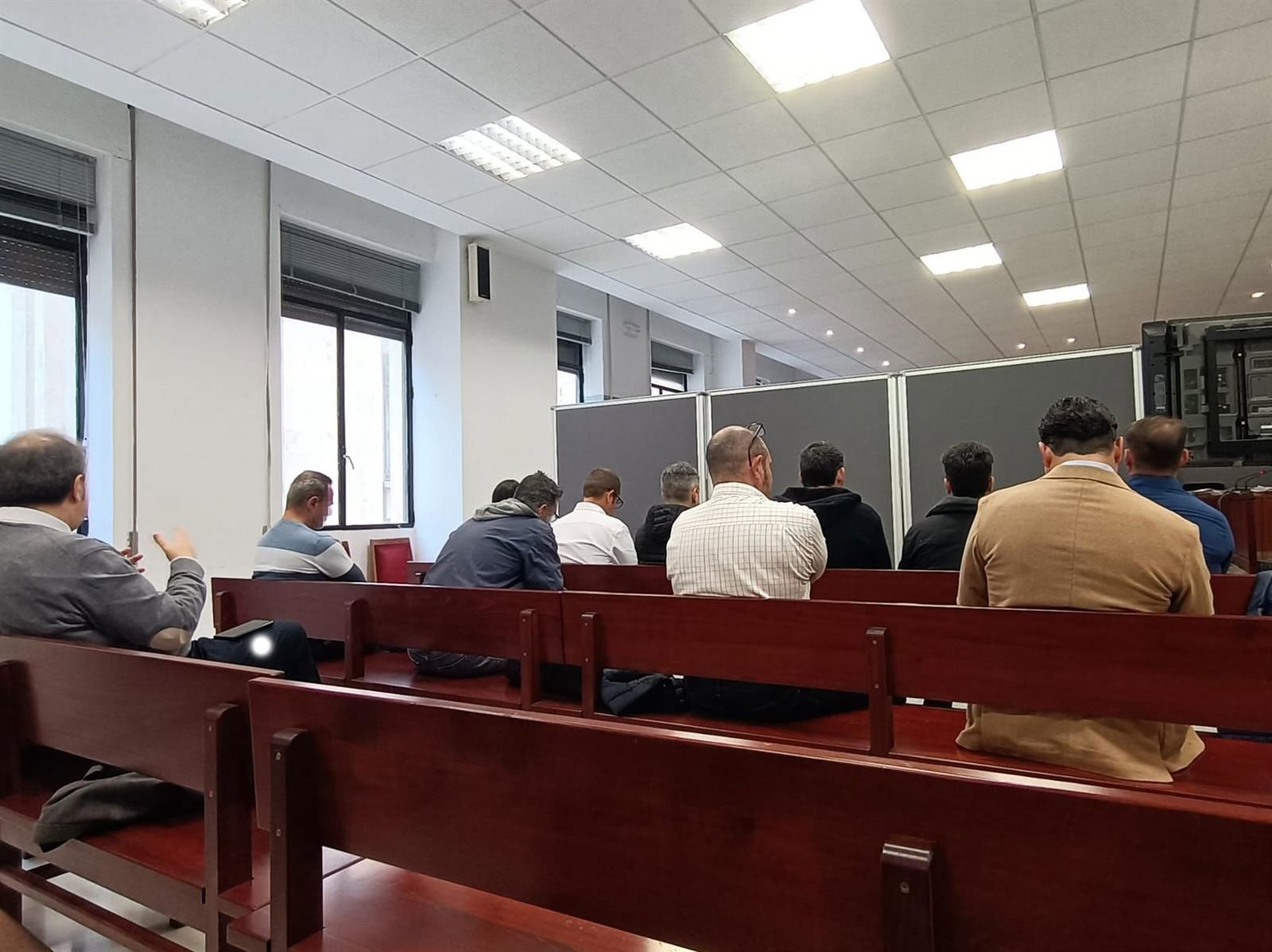 Imagen de la segunda sesión del juicio.