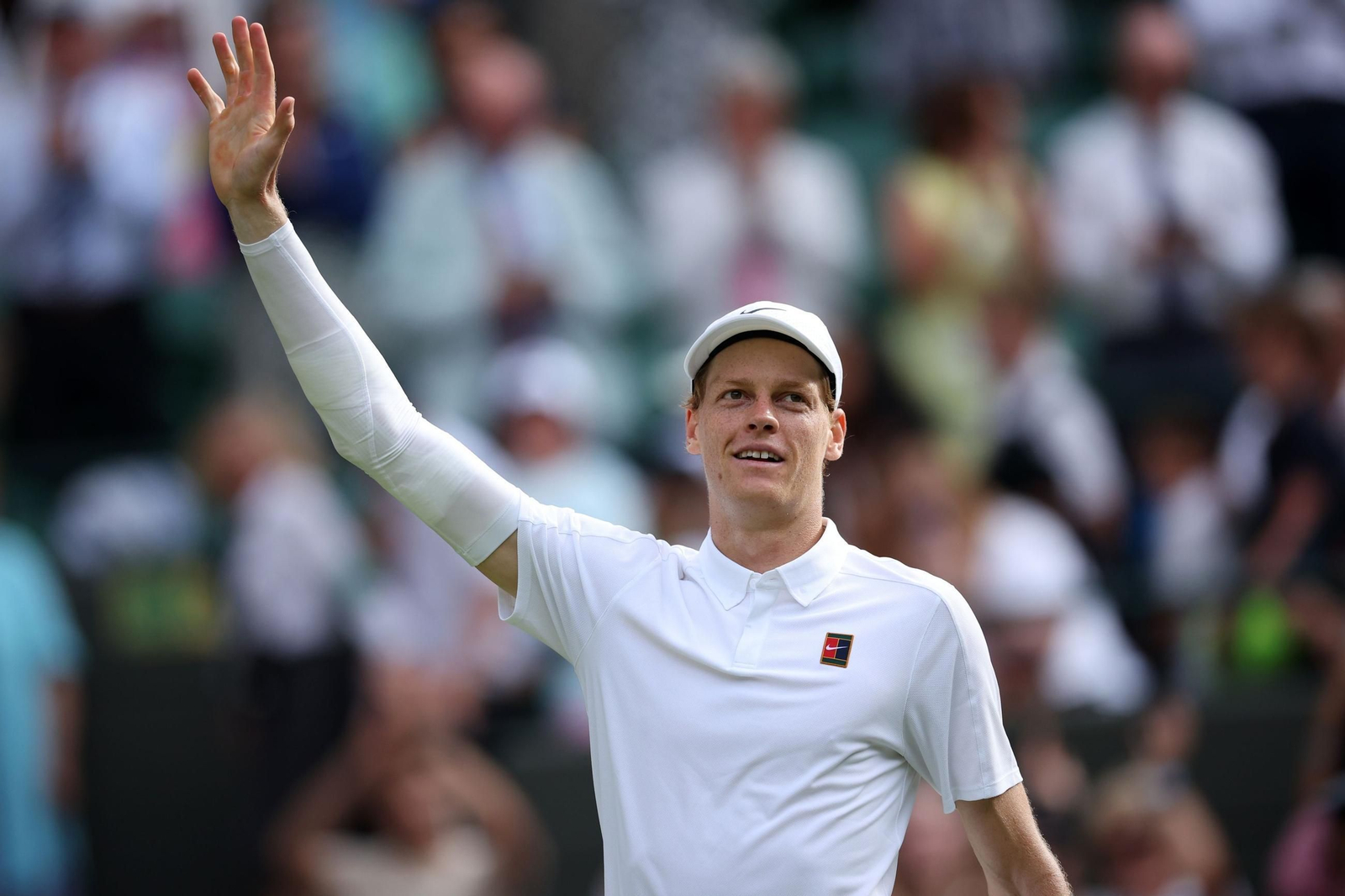 Las fotos de Wimbledon con las clasificaciones de Djokovic y Sinner