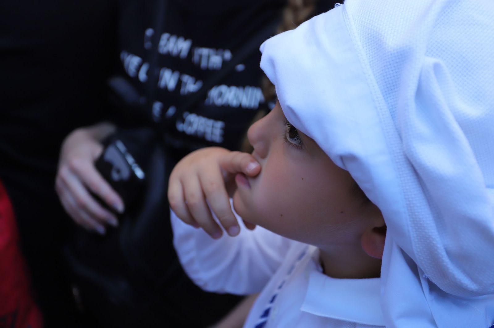 Imágenes de la procesión de la hermandad de la Lanzada de Huelva
