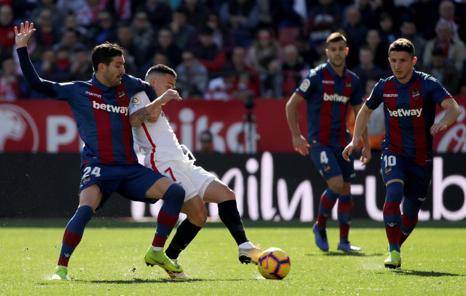 Las imágenes del Sevilla FC - Levante