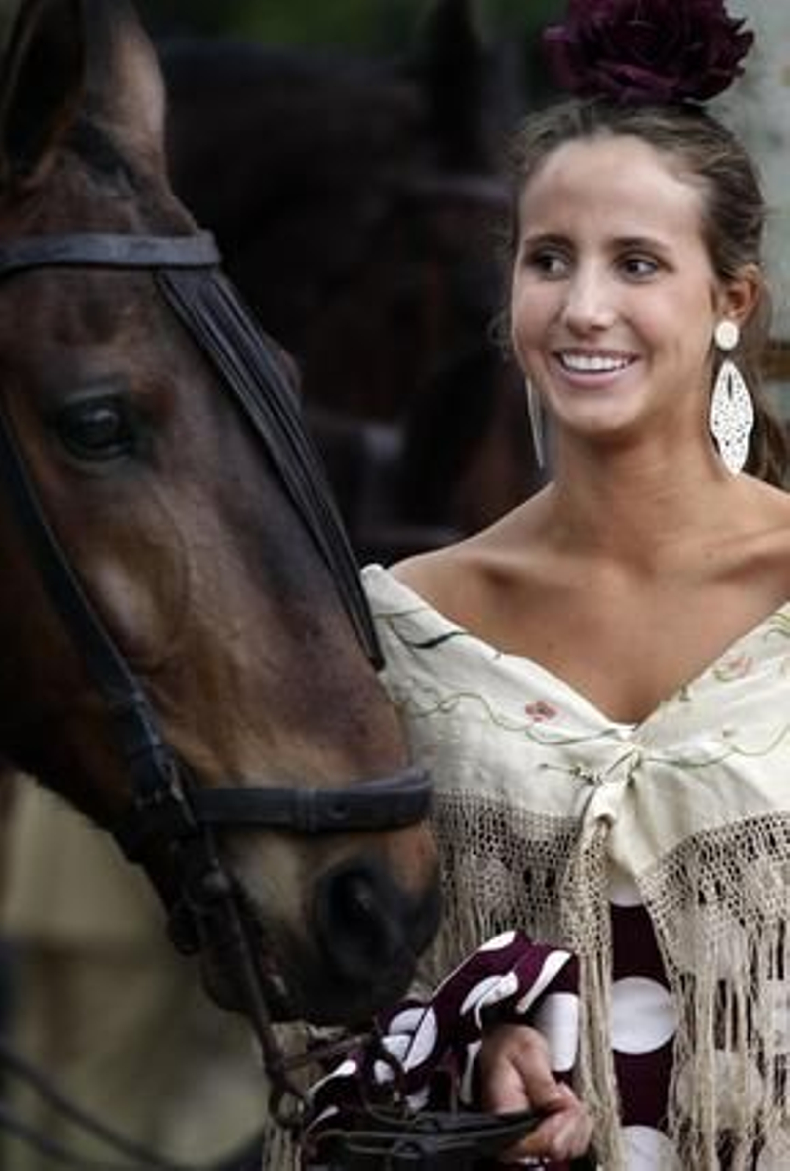 La lluvia no impidió la fiesta el Miércoles de Feria.

Foto: Antonio Pizarro
