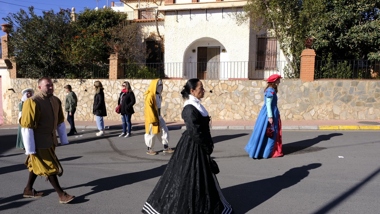 Imágenes de la "visita de los Reyes Católicos" a Fiñana