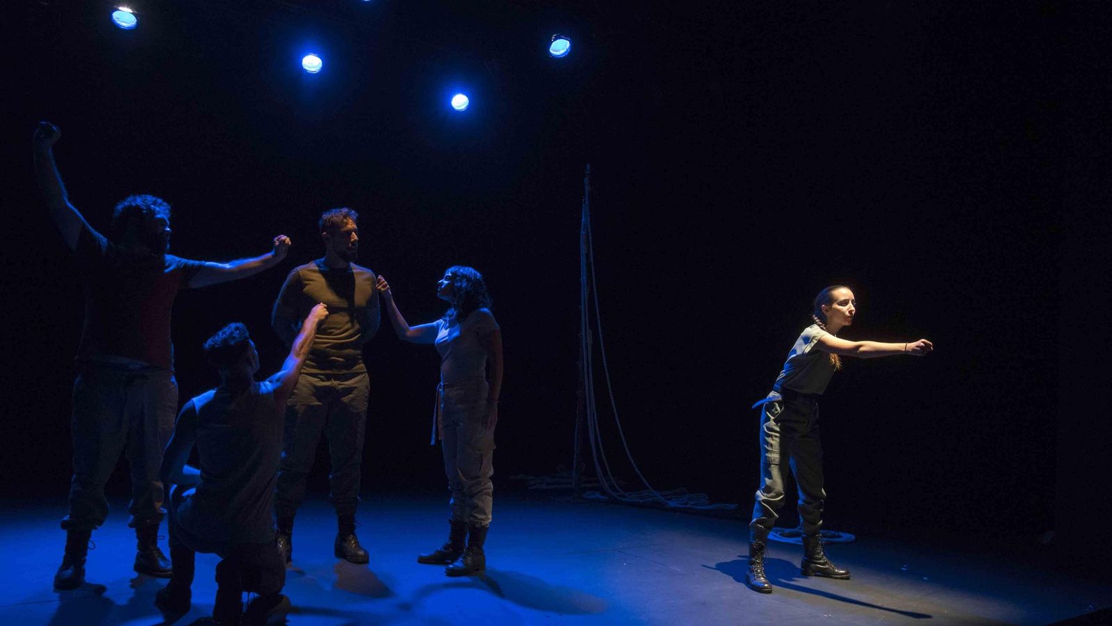 Jóvenes Clasicos, en una función de 'Numancia ocupada'.