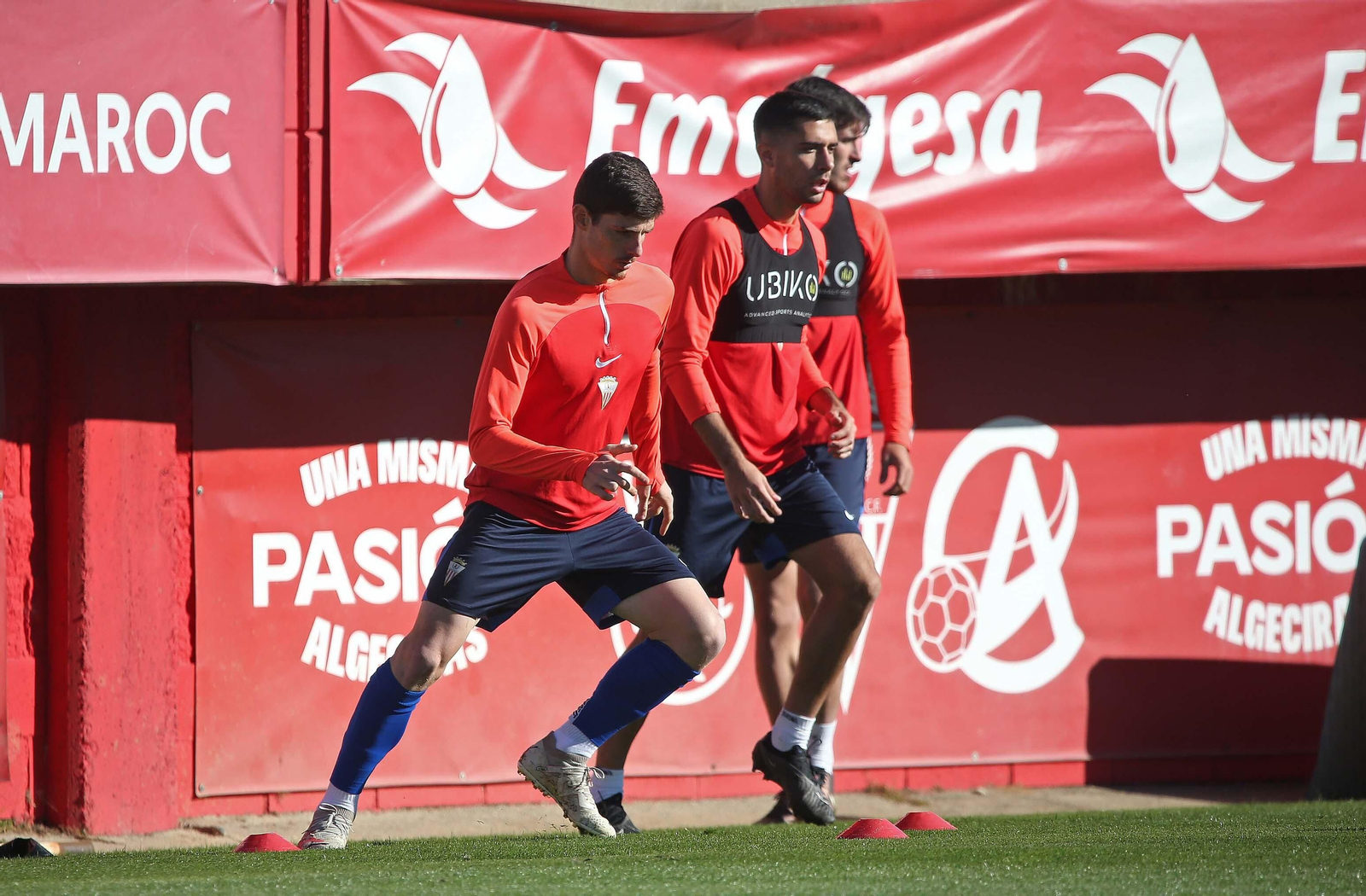 El entrenamiento del Algeciras CF, en imágenes