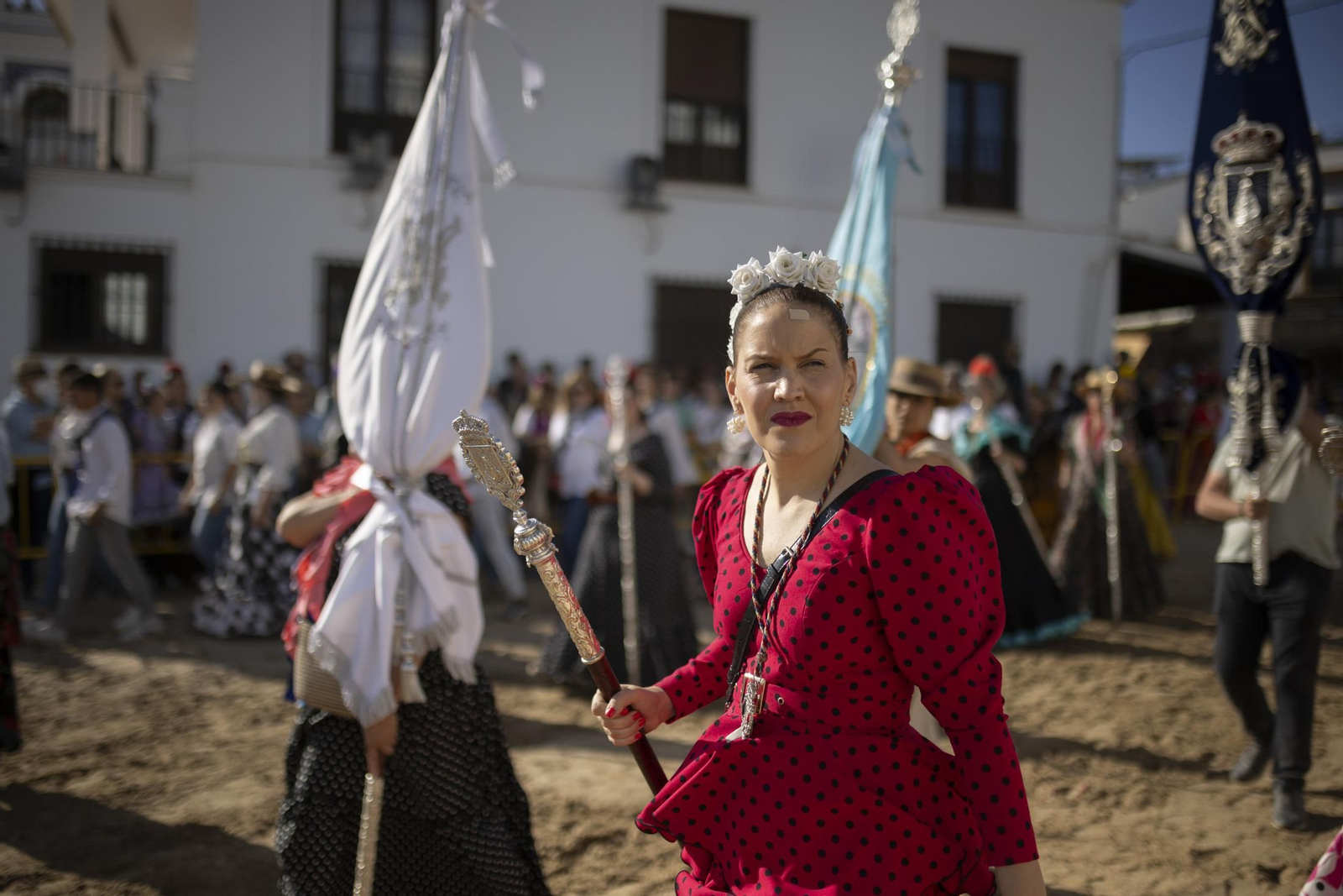 Imágenes de las primeras presentaciones de las hermandades de El Rocío 2024