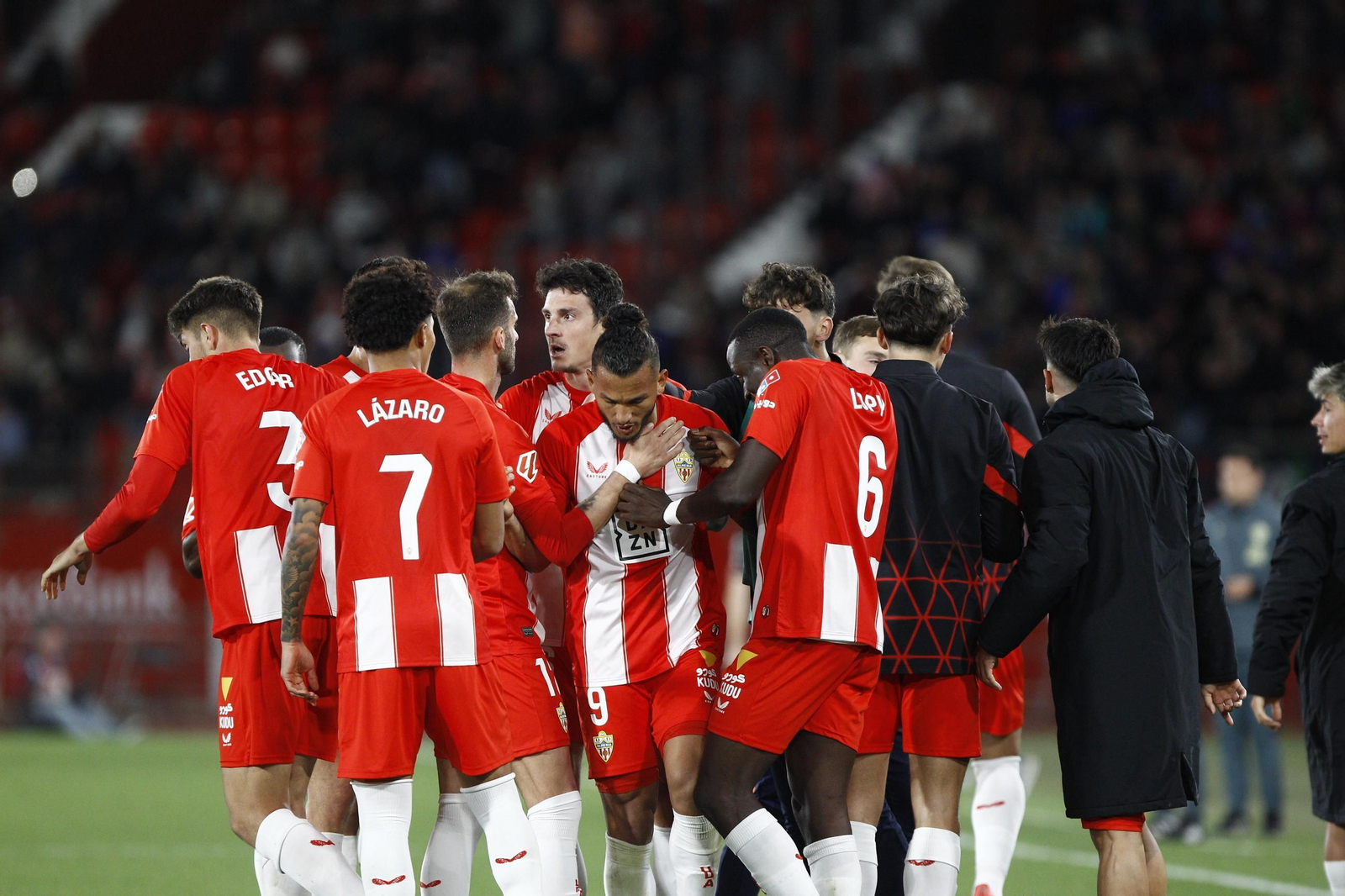 Las mejores imágenes del partido U.D. Almería-Levante U.D.