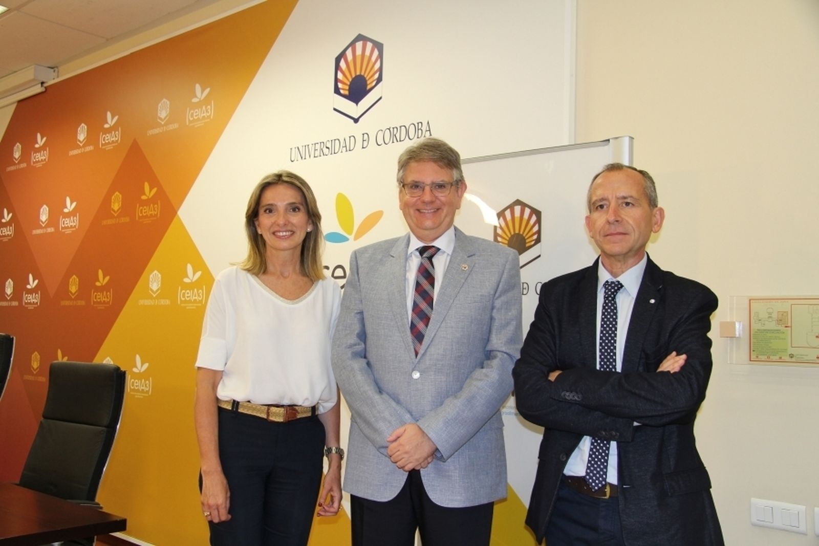 Un momento de la presentación de la nueva oferta de la UCO.