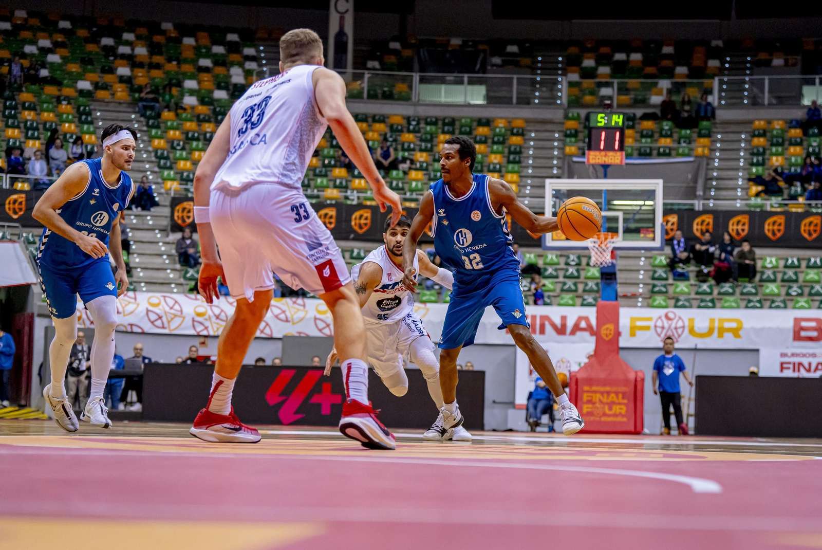Las fotos del Obradoiro - Betis Baloncesto