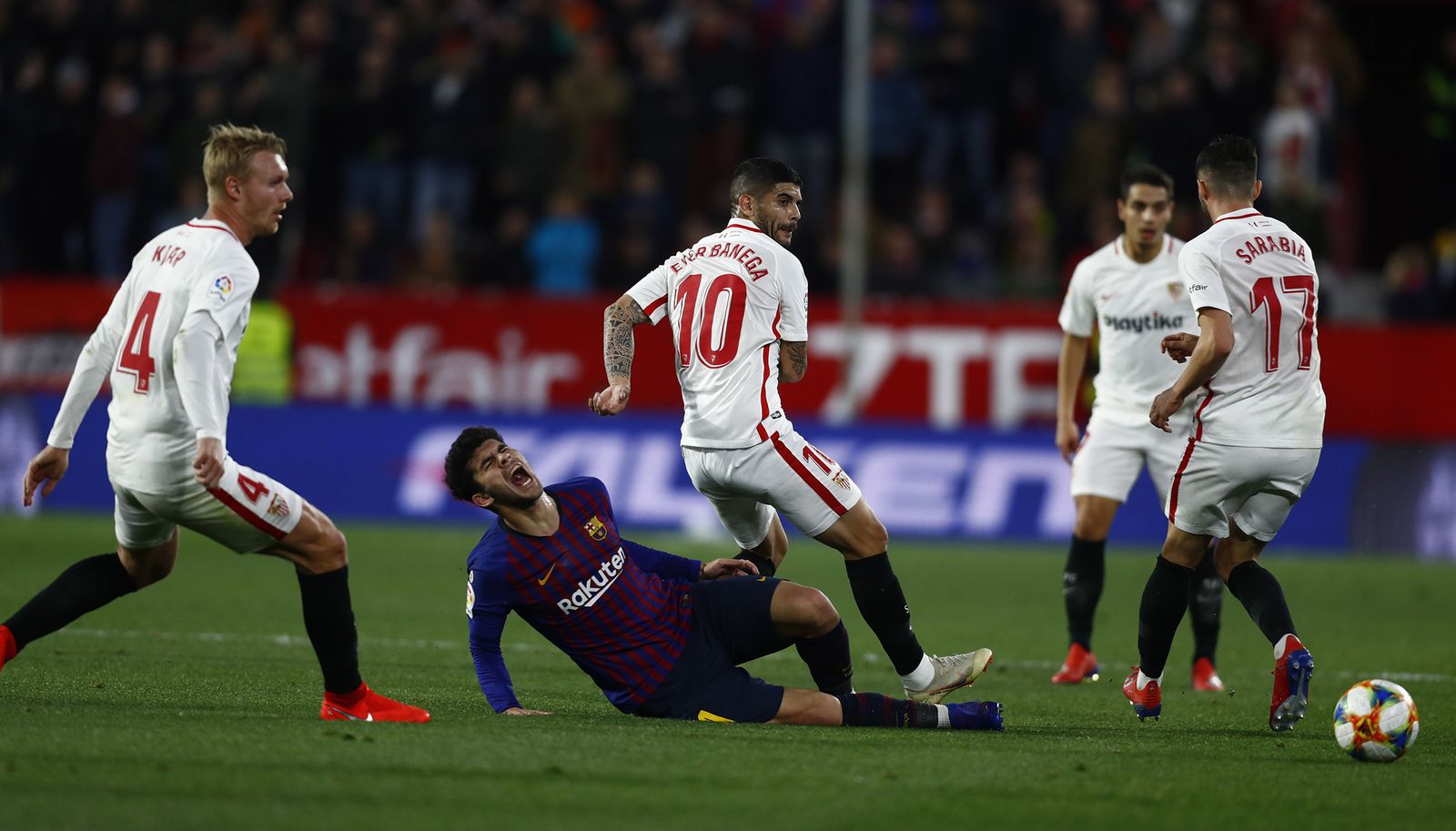 Las imágenes del Sevilla FC-Barcelona de Copa del Rey
