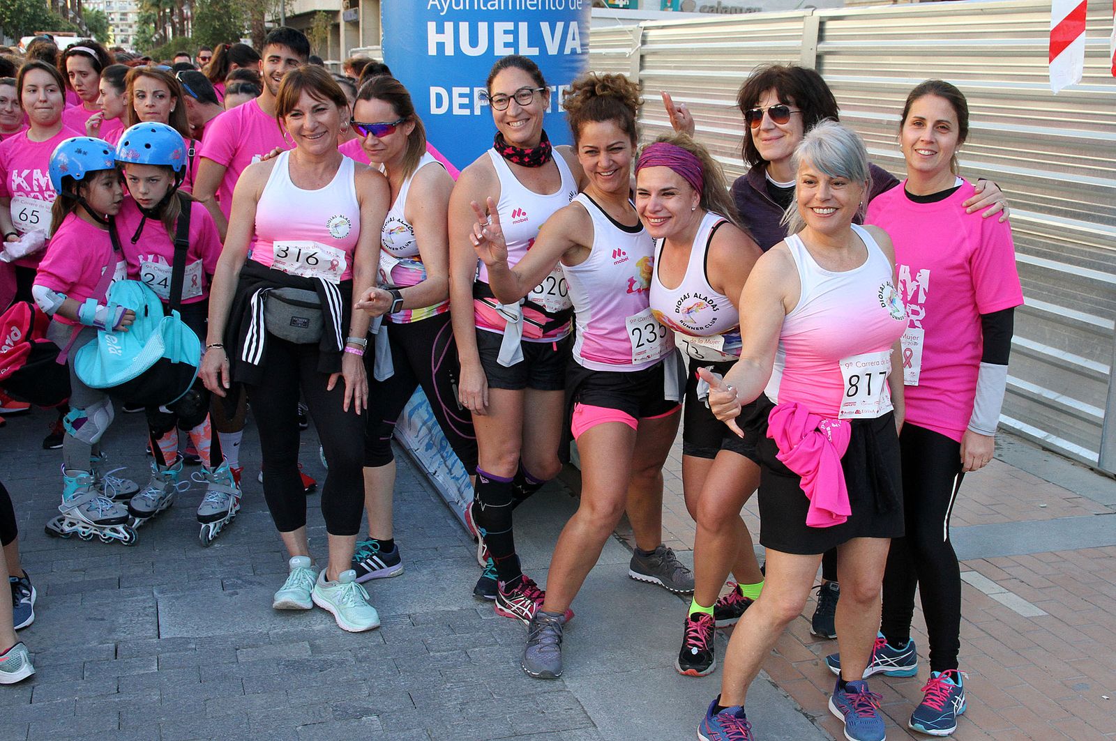 "Kms por Ellas", la carrera de La Mujer en imágenes
