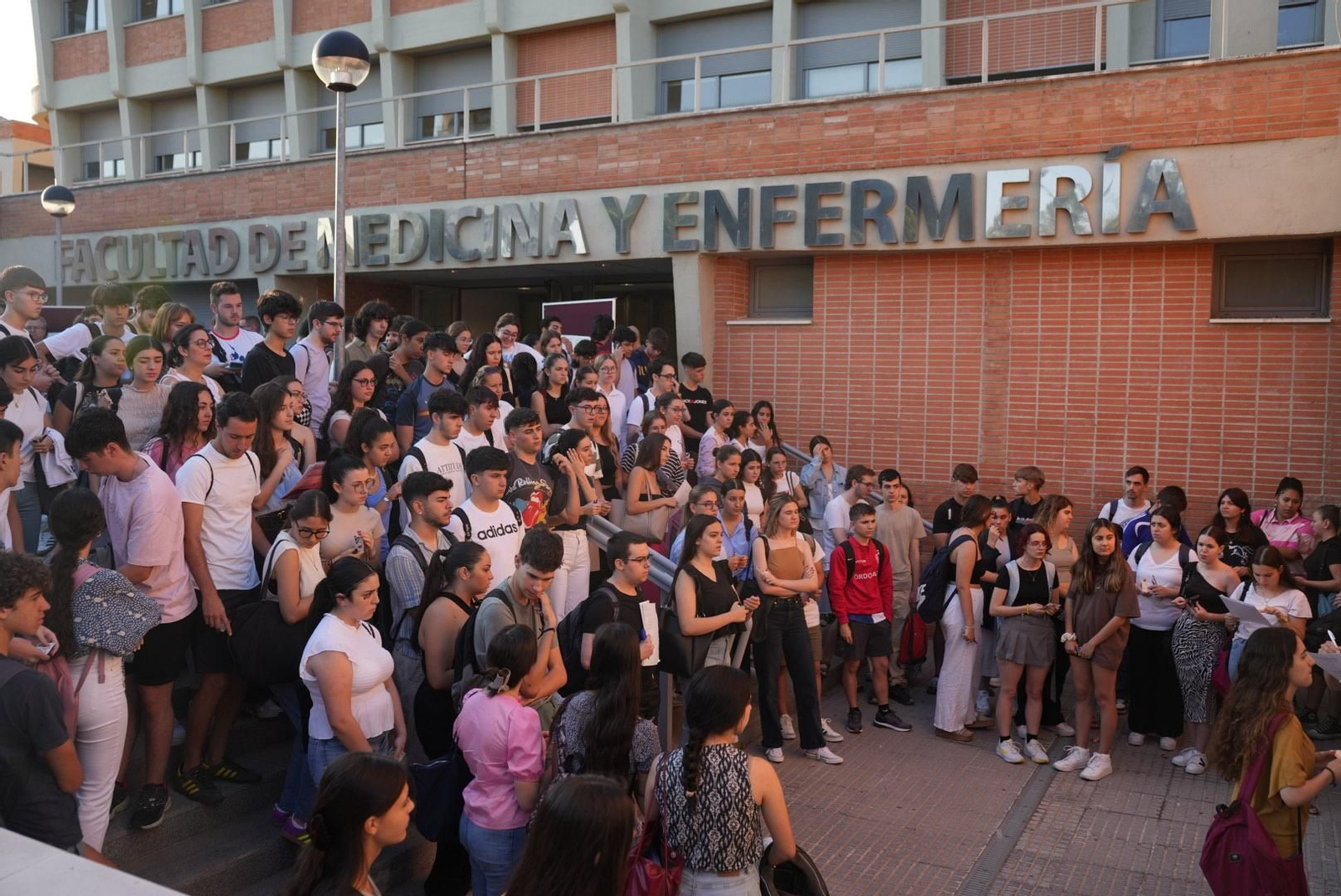 Las imágenes de la convocatoria extraordinaria de la Selectividad en Córdoba