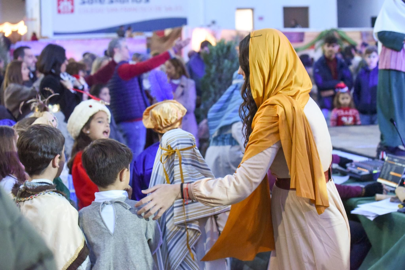 Las mejores fotos del belén viviente del colegio Salesianos de Córdoba